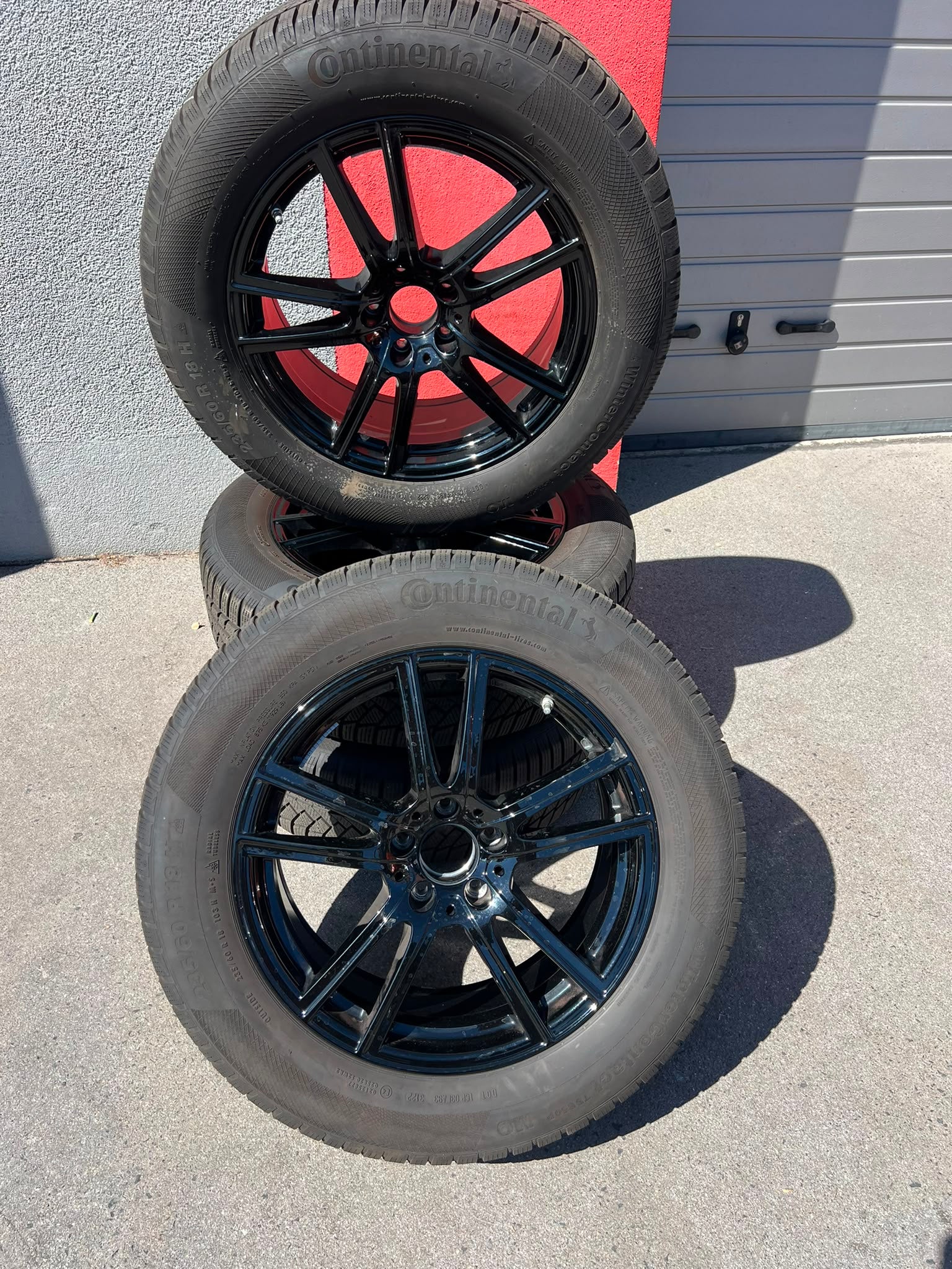 Original Mercedes GLC X254 C254 Winterradsatz Kompletträder 18 Zoll A2544014600 – Originalfoto 1