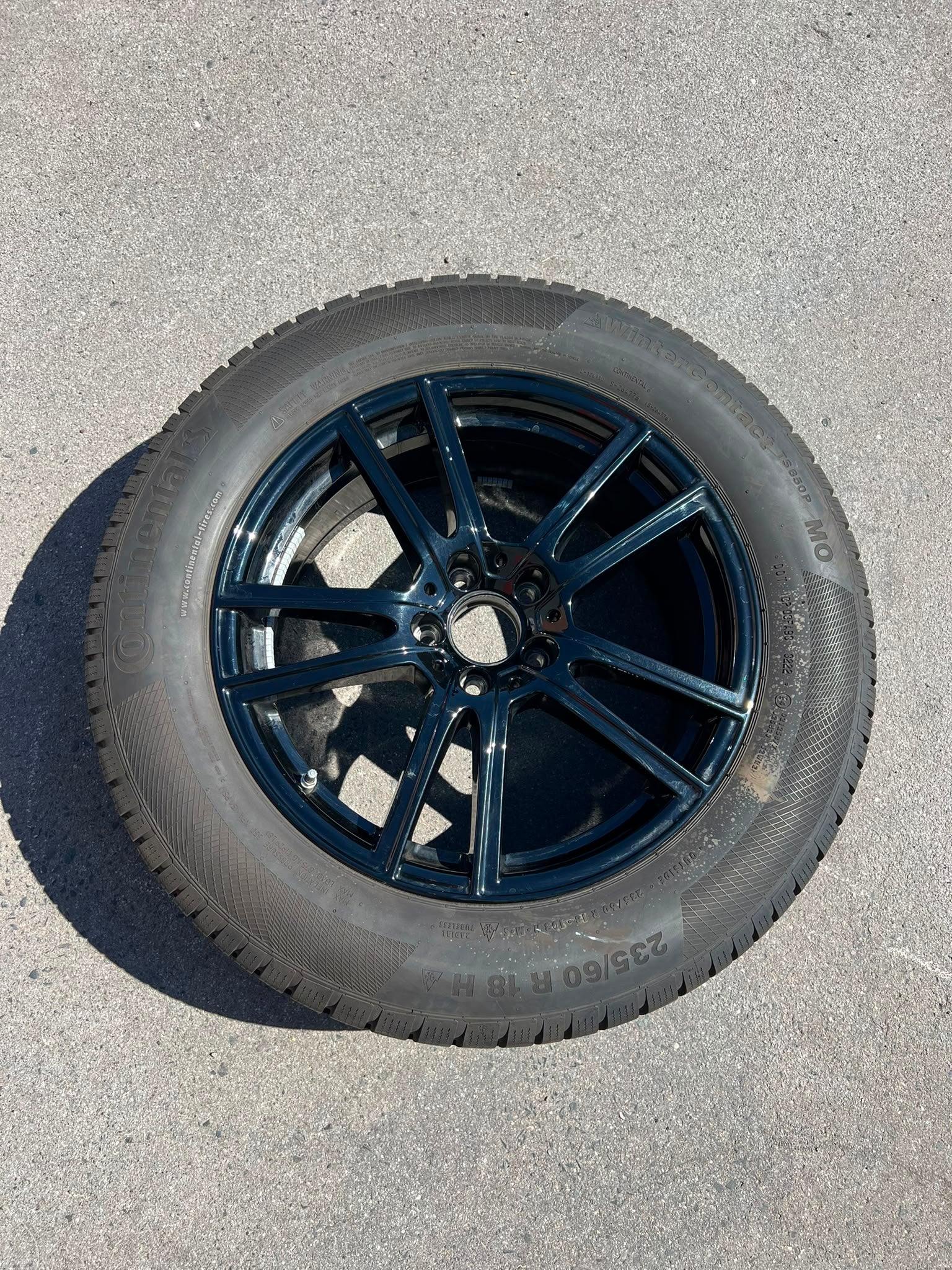 Original Mercedes GLC X254 C254 Winterradsatz Kompletträder 18 Zoll A2544014600 – Originalfoto 3
