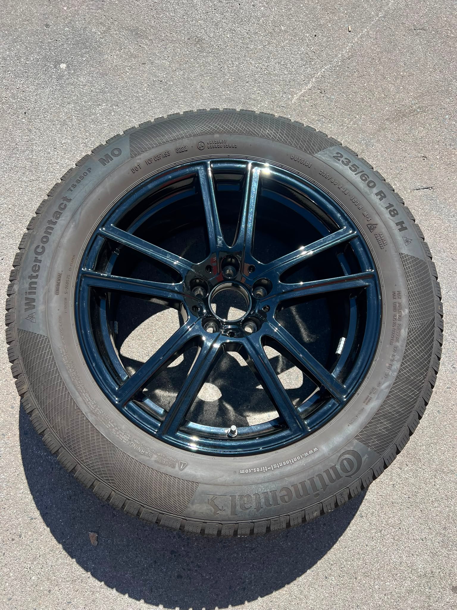 Original Mercedes GLC X254 C254 Winterradsatz Kompletträder 18 Zoll A2544014600 – Originalfoto 4