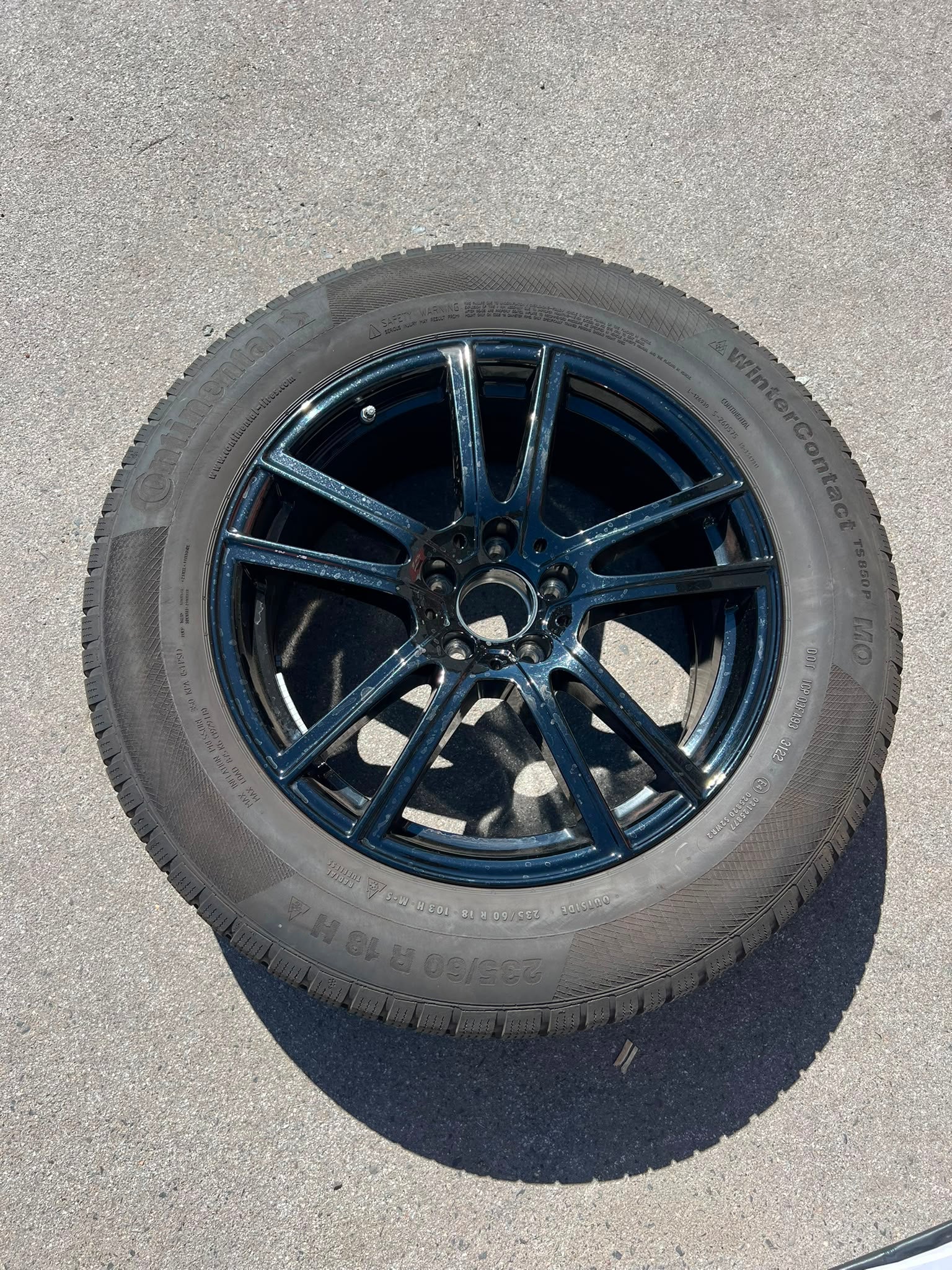 Original Mercedes GLC X254 C254 Winterradsatz Kompletträder 18 Zoll A2544014600 – Originalfoto 6