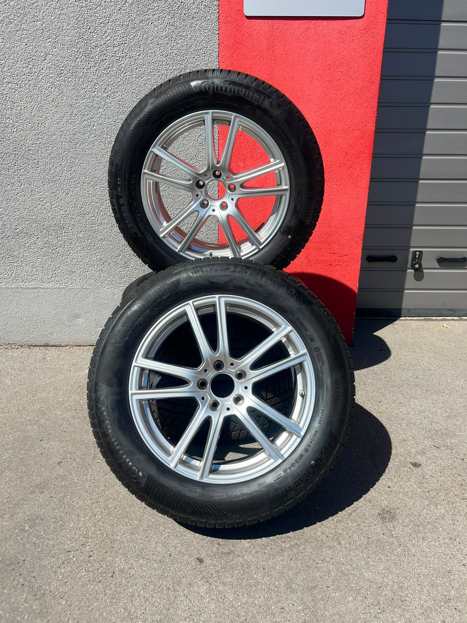 Original Mercedes GLC X254 C254 Winterradsatz Kompletträder 18 Zoll A2544014600 – Originalfoto 1