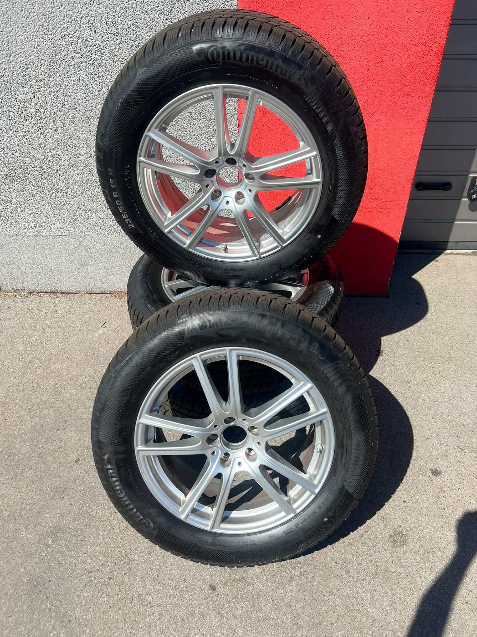 Original Mercedes GLC X254 C254 Winterradsatz Kompletträder 18 Zoll A2544014600 – Originalfoto 2