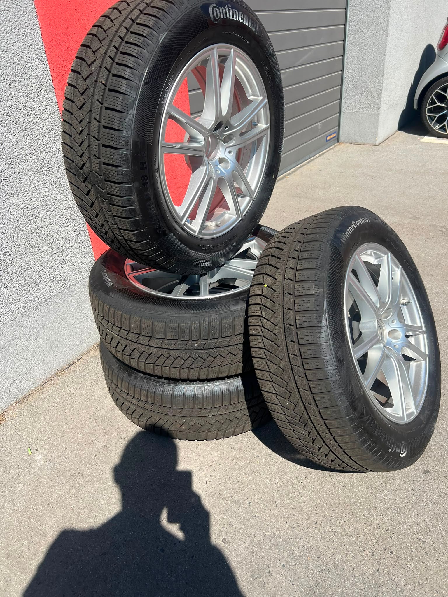 Original Mercedes GLC X254 C254 Winterradsatz Kompletträder 18 Zoll A2544014600 – Originalfoto 3