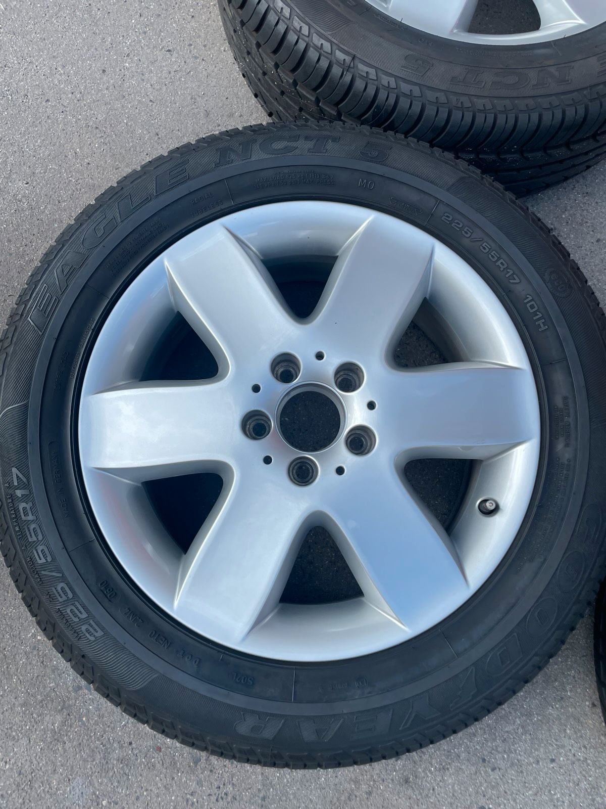 Mercedes V-Klasse Vito W639 Sommerradsatz Originalfoto 7