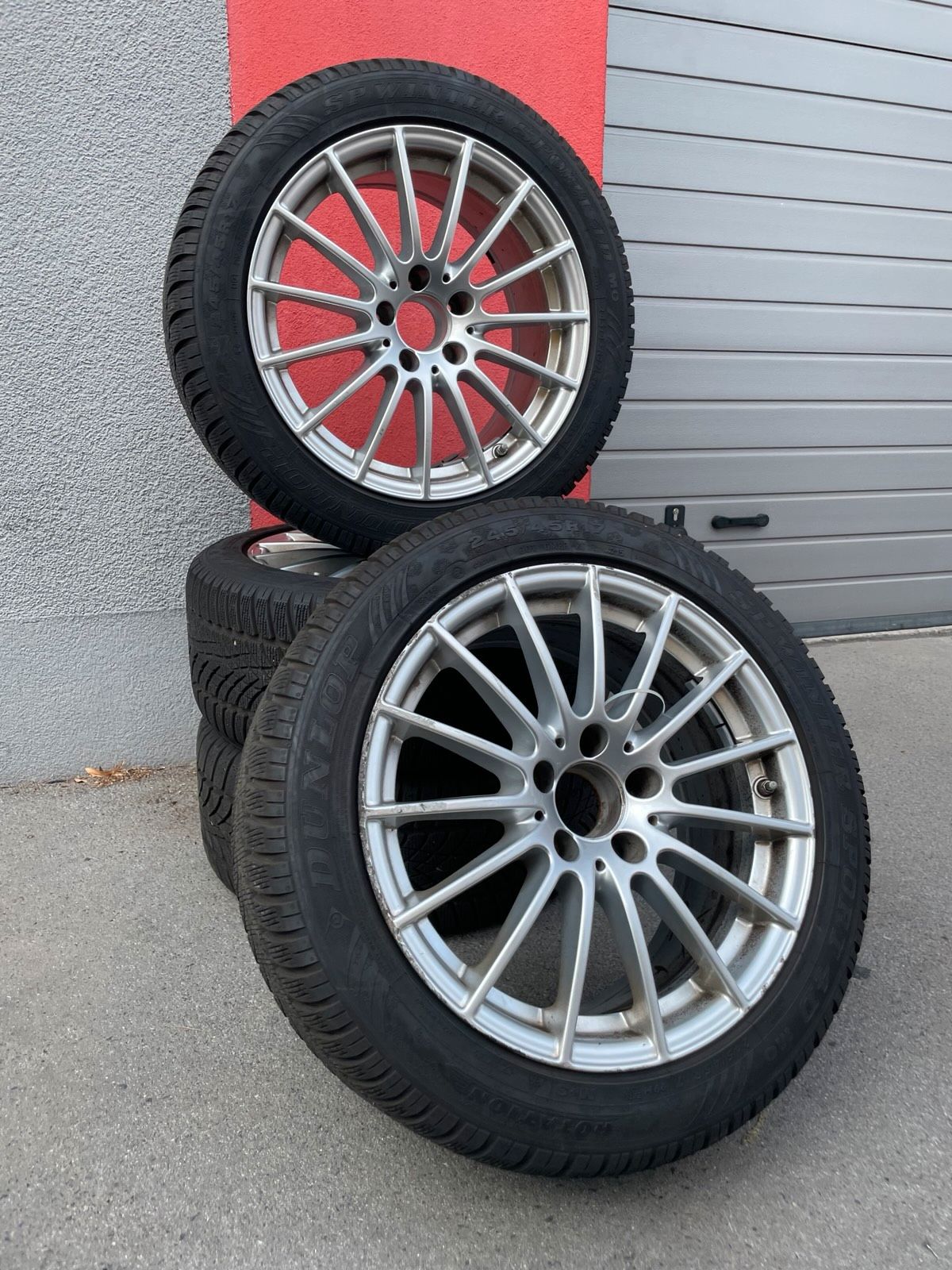 Mercedes CLS C218 Winterradsatz 01