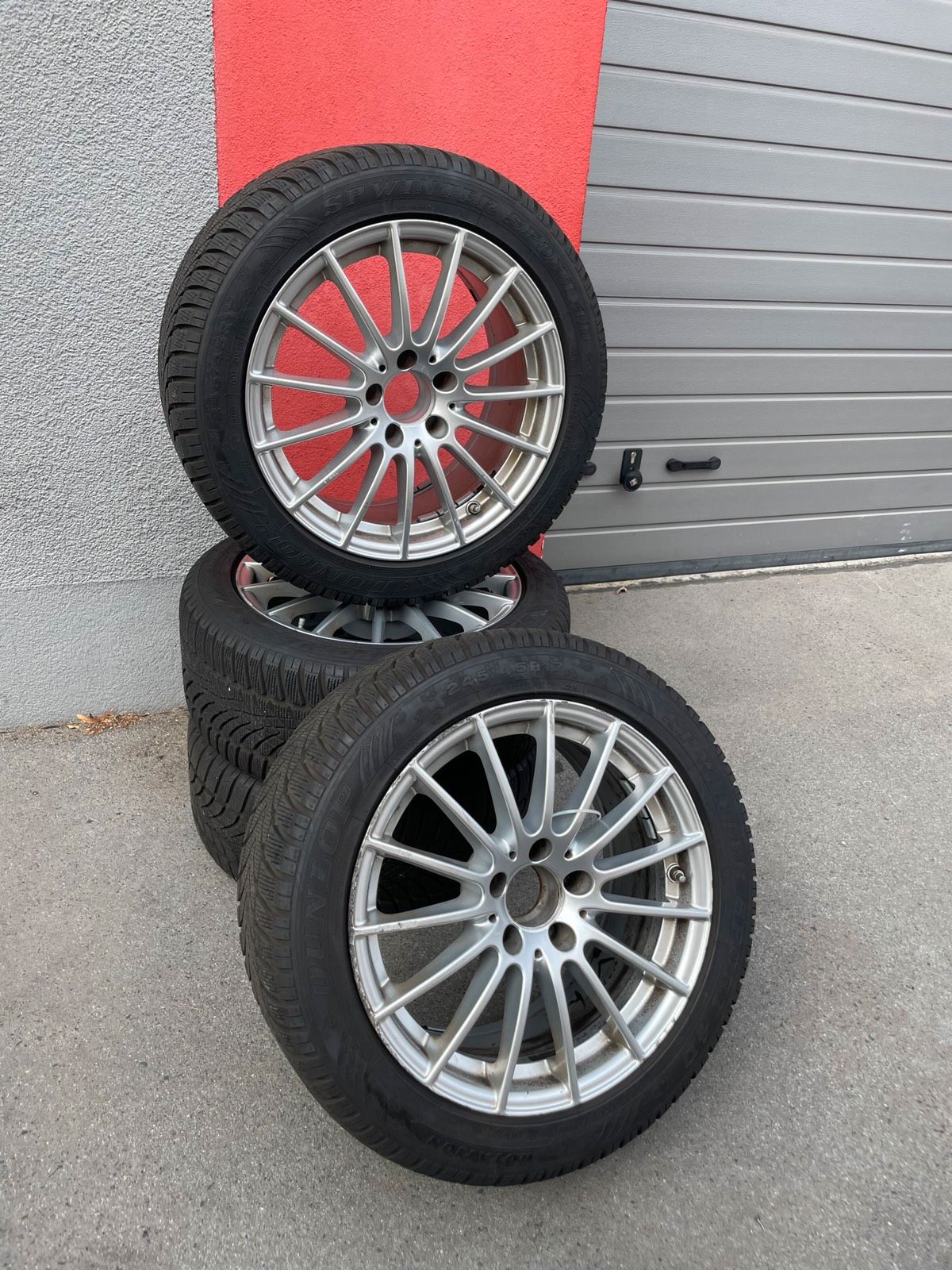 Mercedes CLS C218 Winterradsatz 04