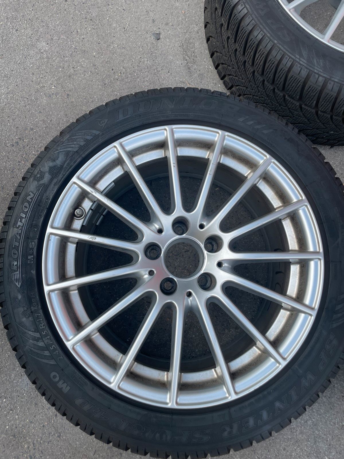 Mercedes CLS C218 Winterradsatz 07