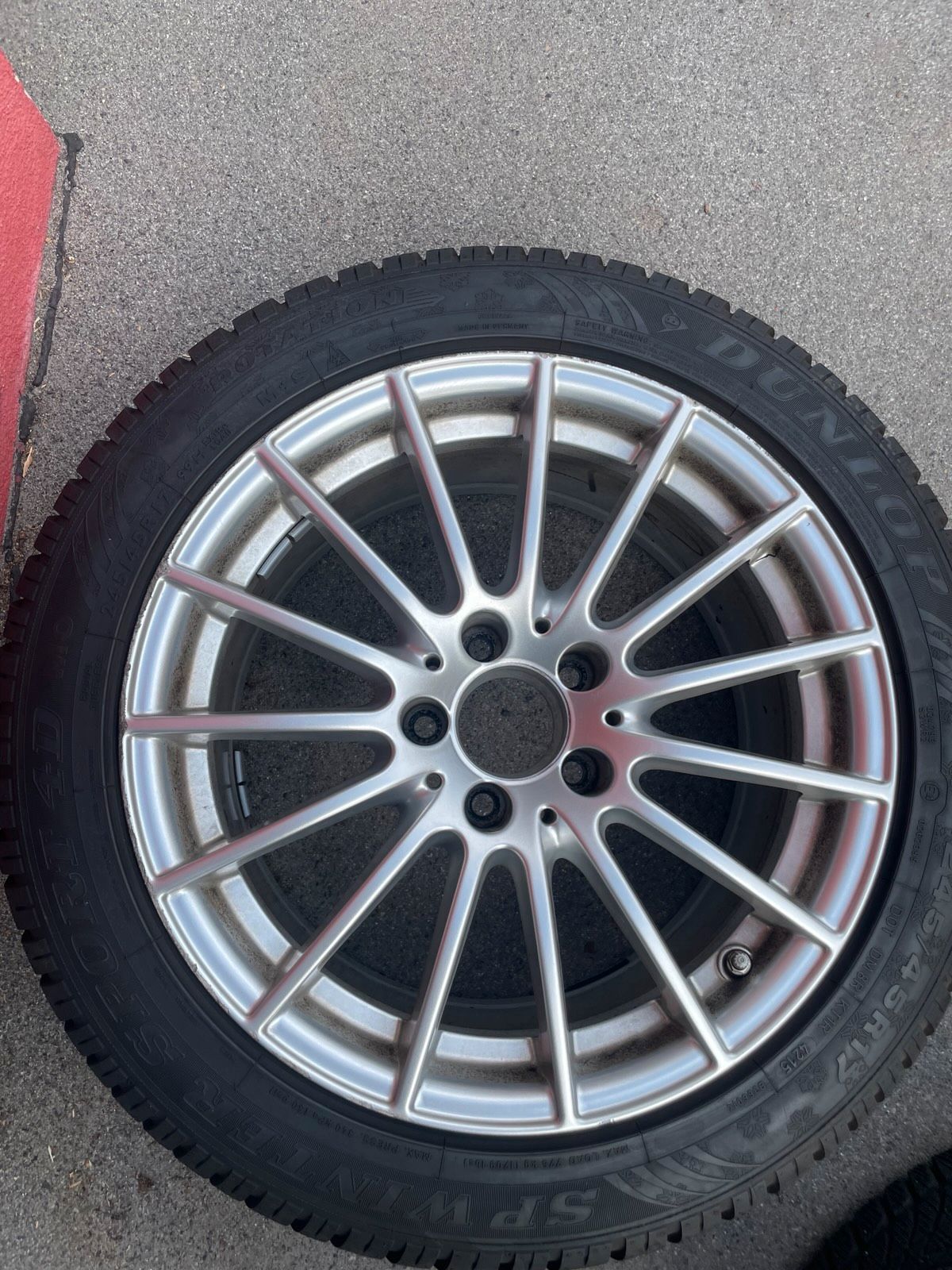 Mercedes CLS C218 Winterradsatz 09