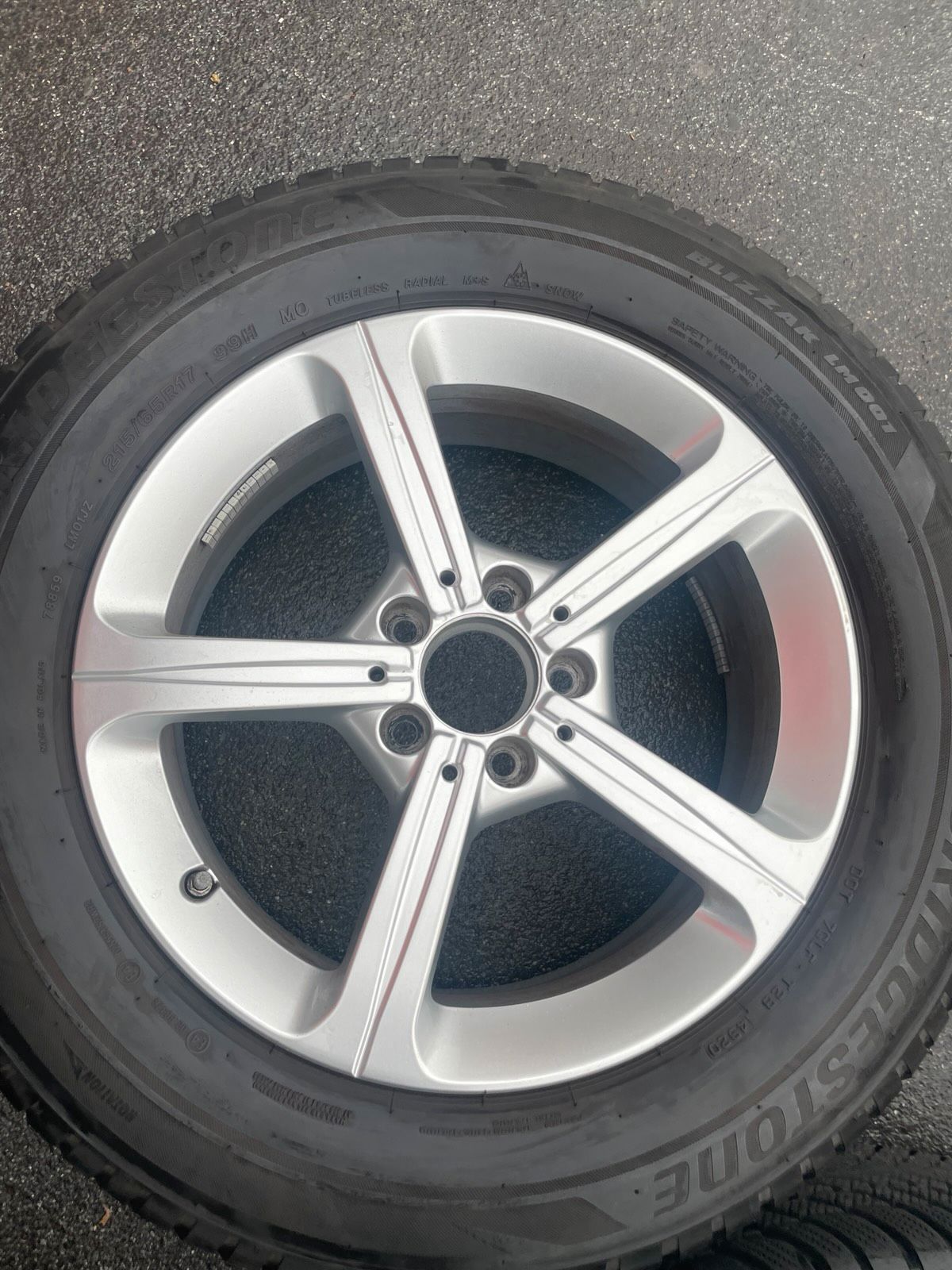 Mercedes GLA GLB Winterradsatz 09