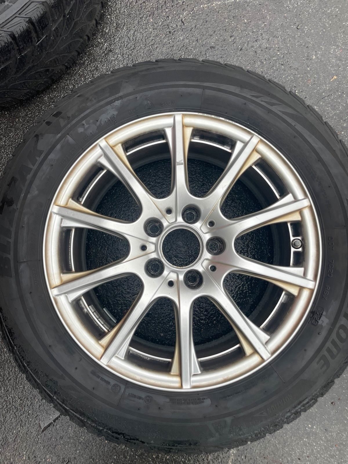 Mercedes C-Klasse W205 S205 Winterradsatz 06