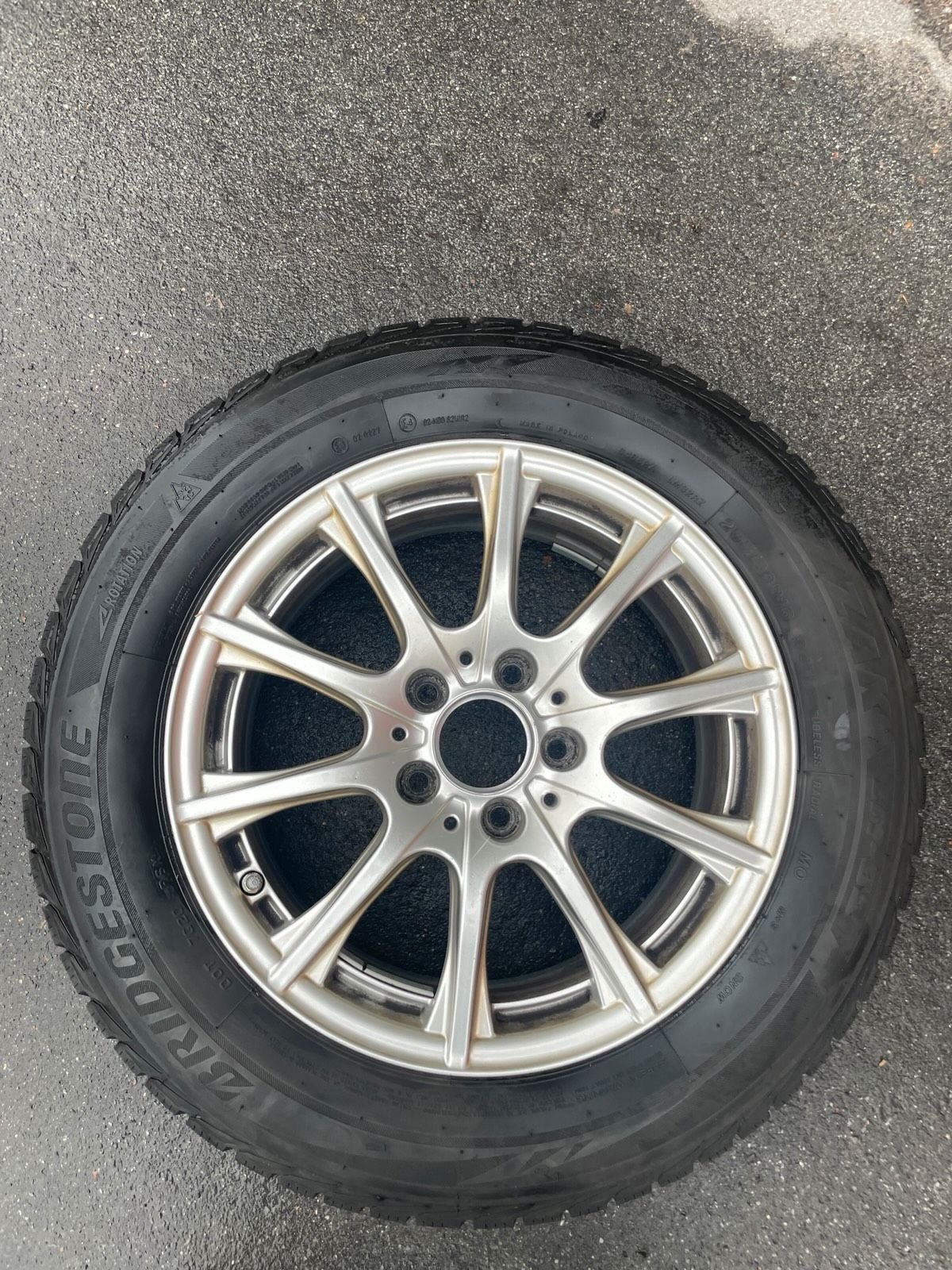 Mercedes C-Klasse W205 S205 Winterradsatz 09