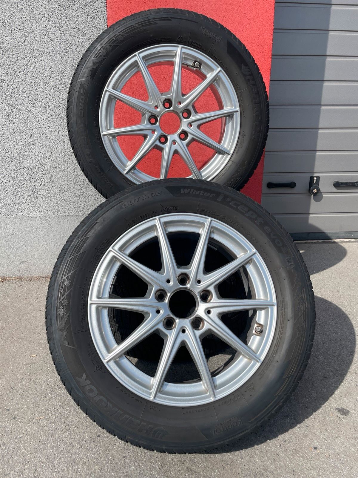 Original Mercedes A-Klasse B-Klasse CLA W177 W247 C118 Winterradsatz Kompletträder 16 Zoll A1774011100 – Originalfoto 1