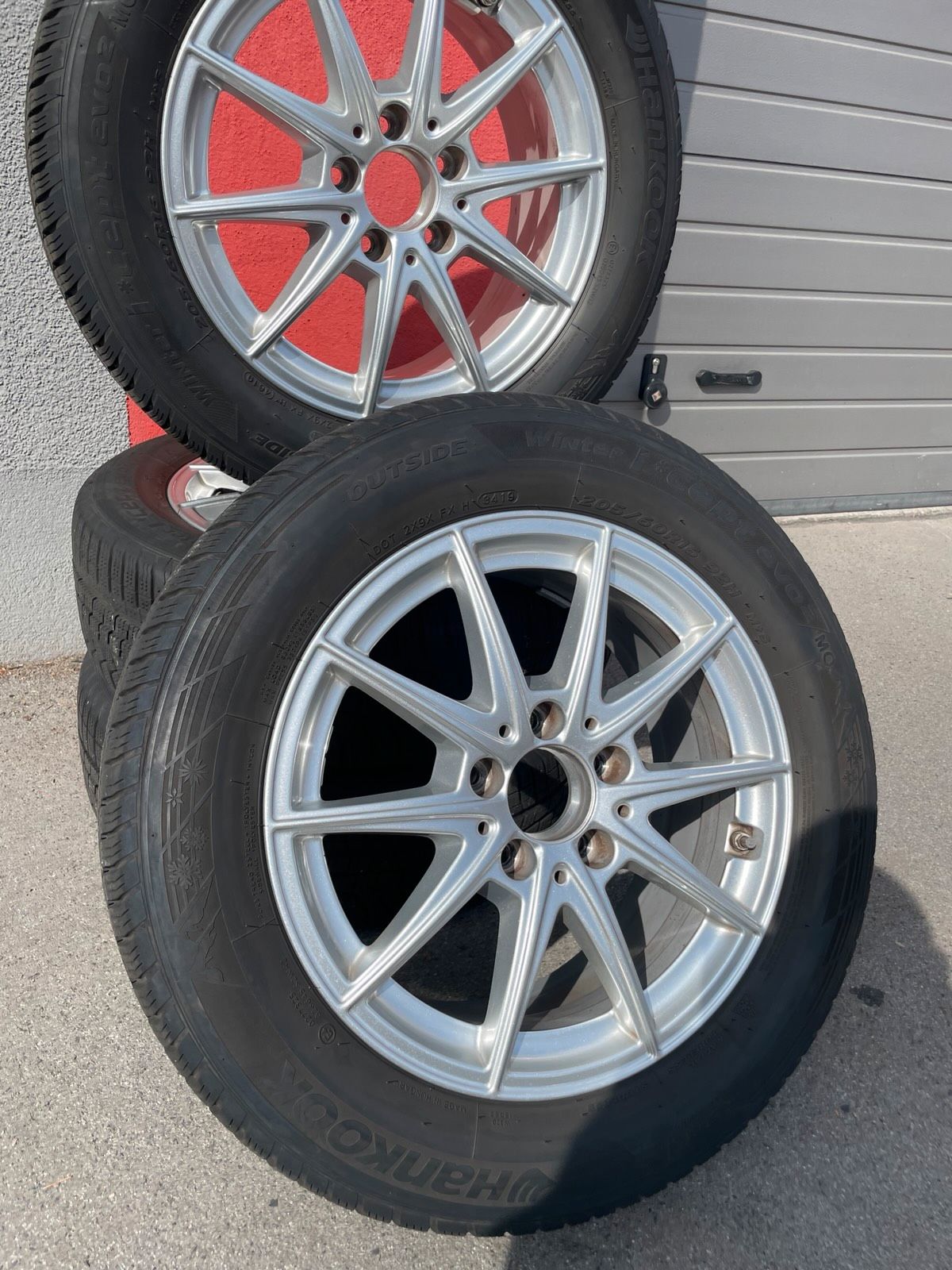 Original Mercedes A-Klasse B-Klasse CLA W177 W247 C118 Winterradsatz Kompletträder 16 Zoll A1774011100 – Originalfoto 3