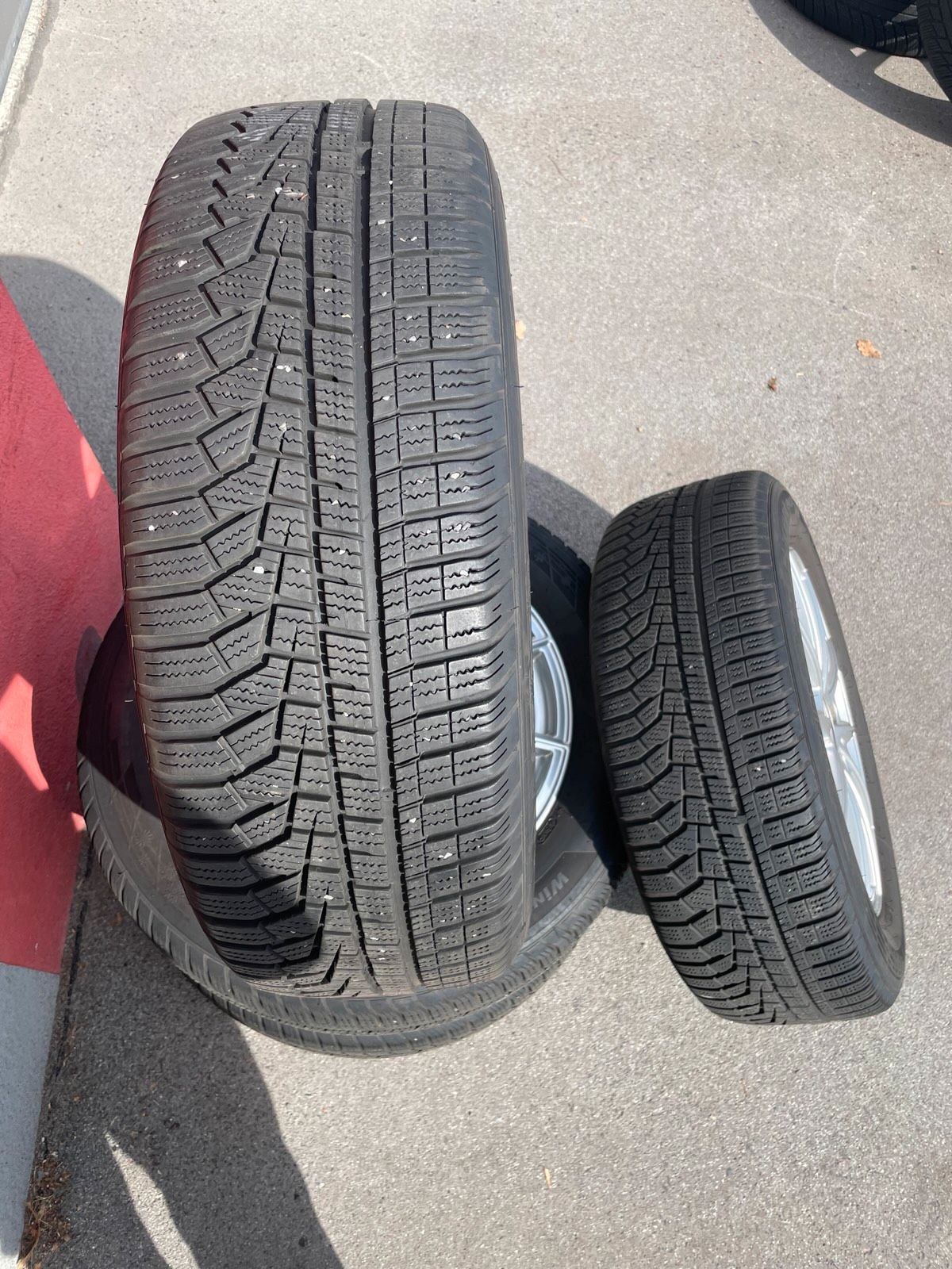 Original Mercedes A-Klasse B-Klasse CLA W177 W247 C118 Winterradsatz Kompletträder 16 Zoll A1774011100 – Originalfoto 4