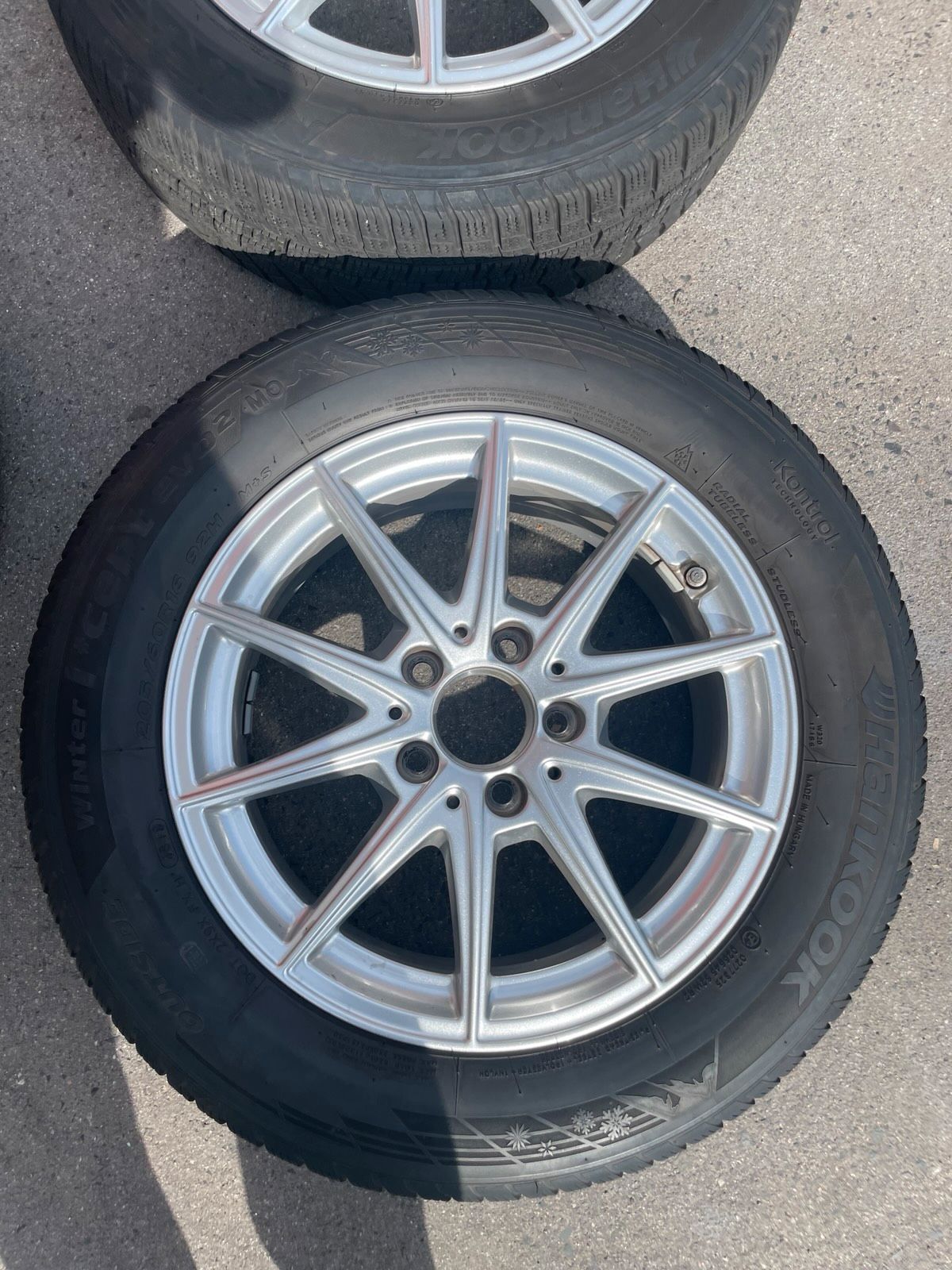 Original Mercedes A-Klasse B-Klasse CLA W177 W247 C118 Winterradsatz Kompletträder 16 Zoll A1774011100 – Originalfoto 5