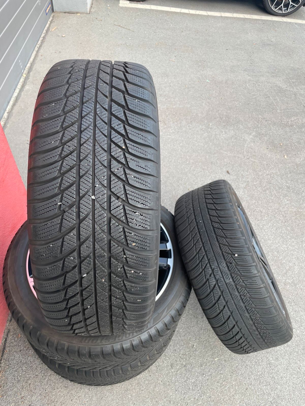 Original Mercedes CLA W177 W247 C118 Winterradsatz Kompletträder 18 Zoll A1774011300 – Originalfoto 5