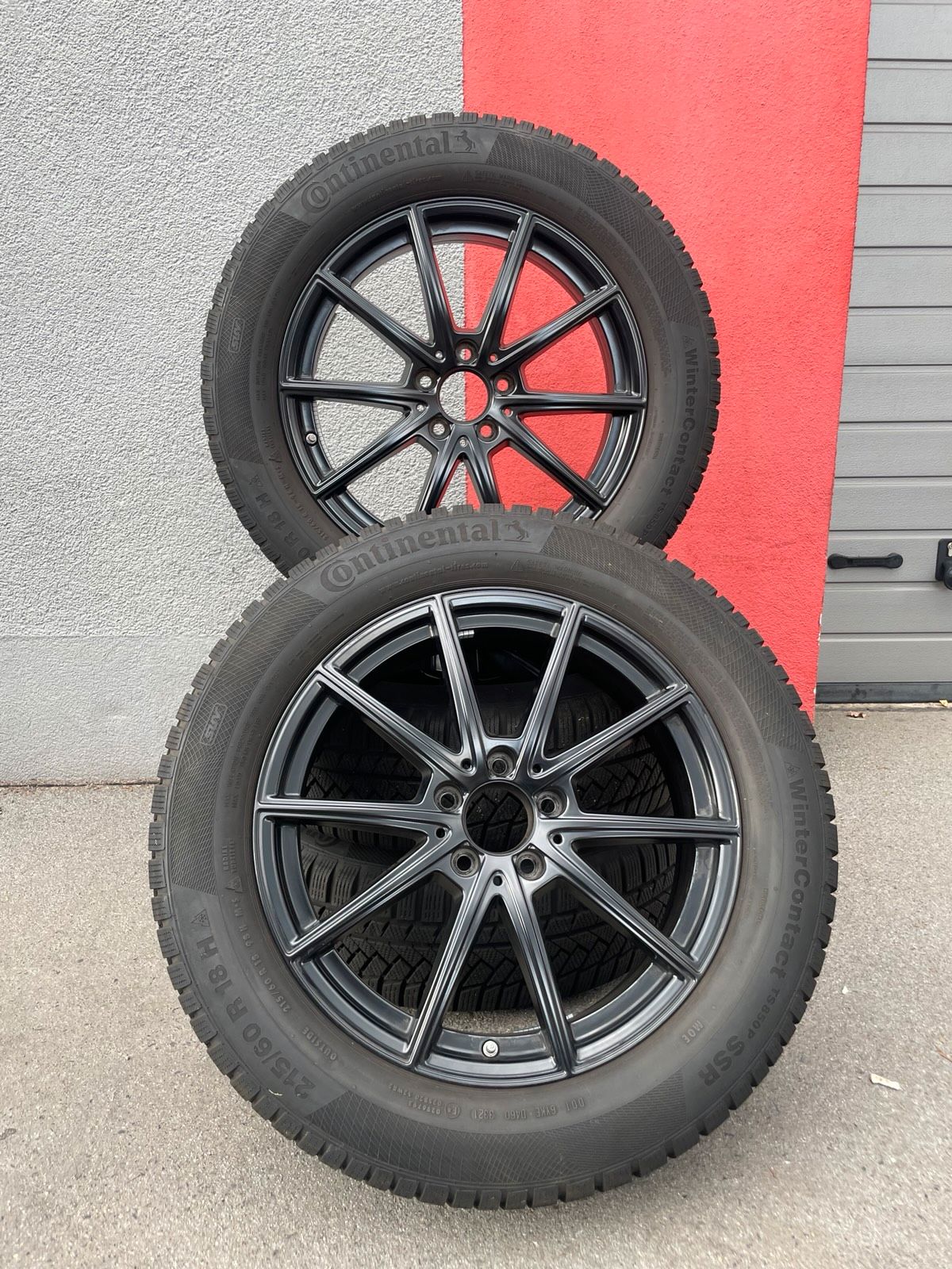 Original Mercedes GLA GLB H247 X247 Winterradsatz Kompletträder 18 Zoll A2474012600 – Originalfoto 1