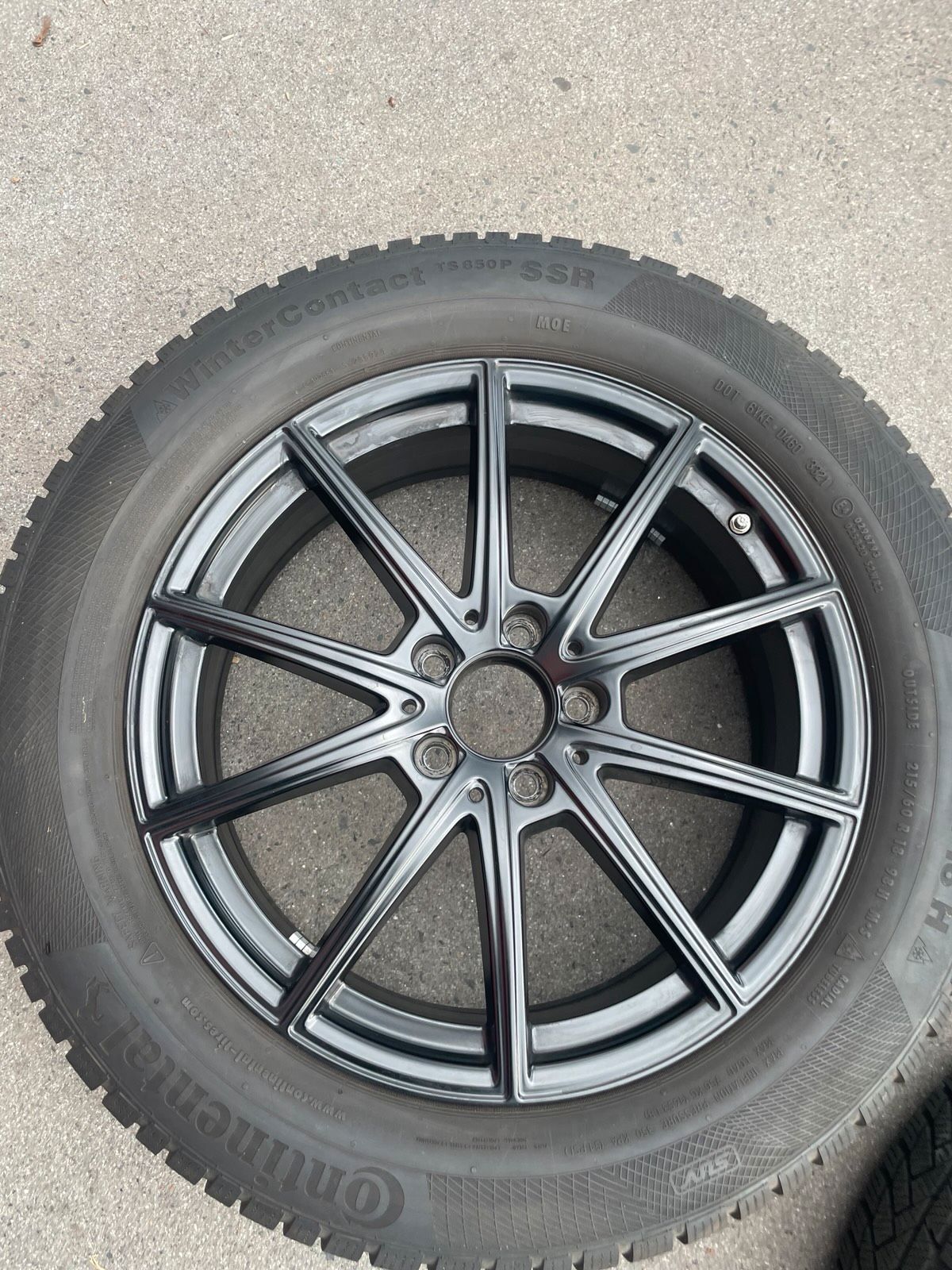 Original Mercedes GLA GLB H247 X247 Winterradsatz Kompletträder 18 Zoll A2474012600 – Originalfoto 9