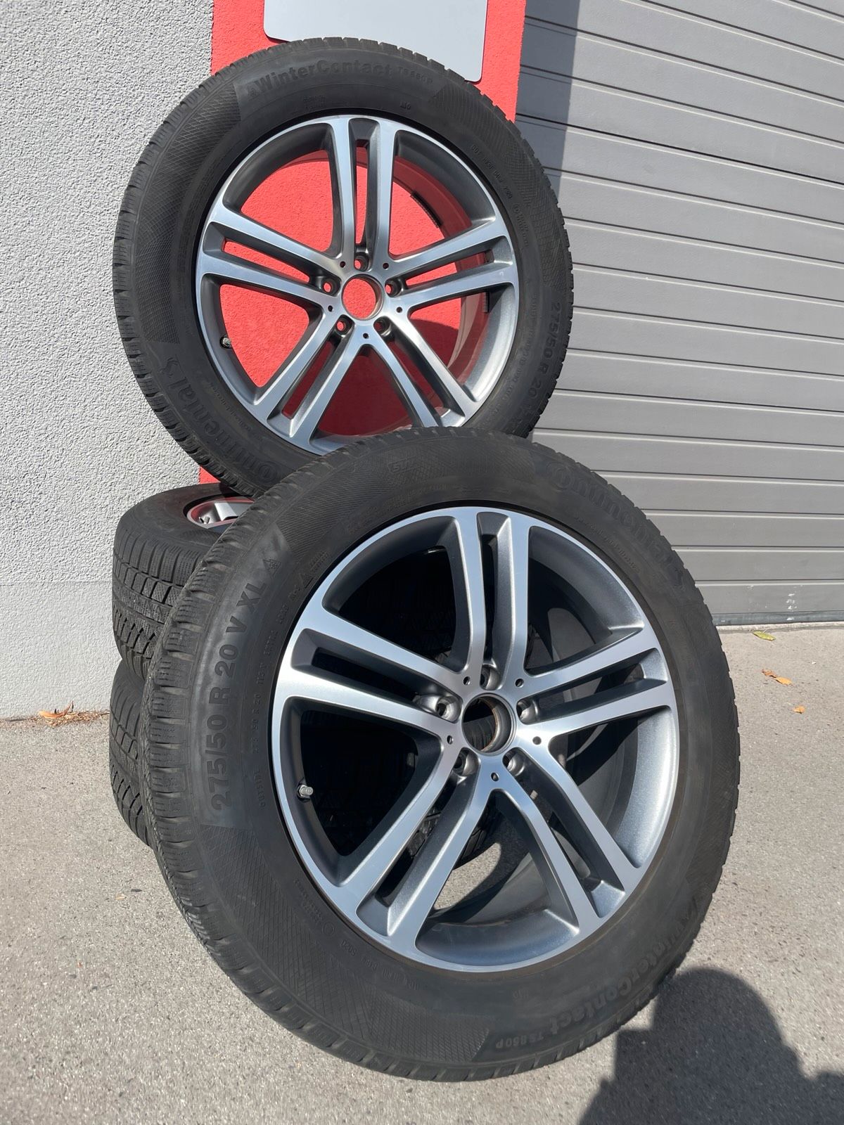 Original Mercedes GLE W167 C167 V167 Winterradsatz Kompletträder 20 Zoll A1674012400/2500 – Originalfoto 2