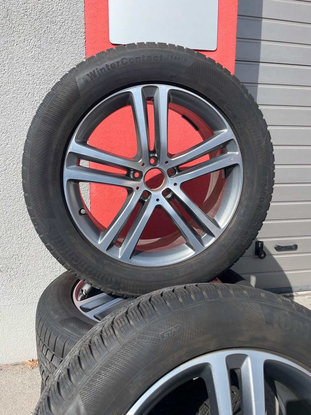 Original Mercedes GLE W167 C167 V167 Winterradsatz Kompletträder 20 Zoll A1674012400/2500 – Originalfoto 4