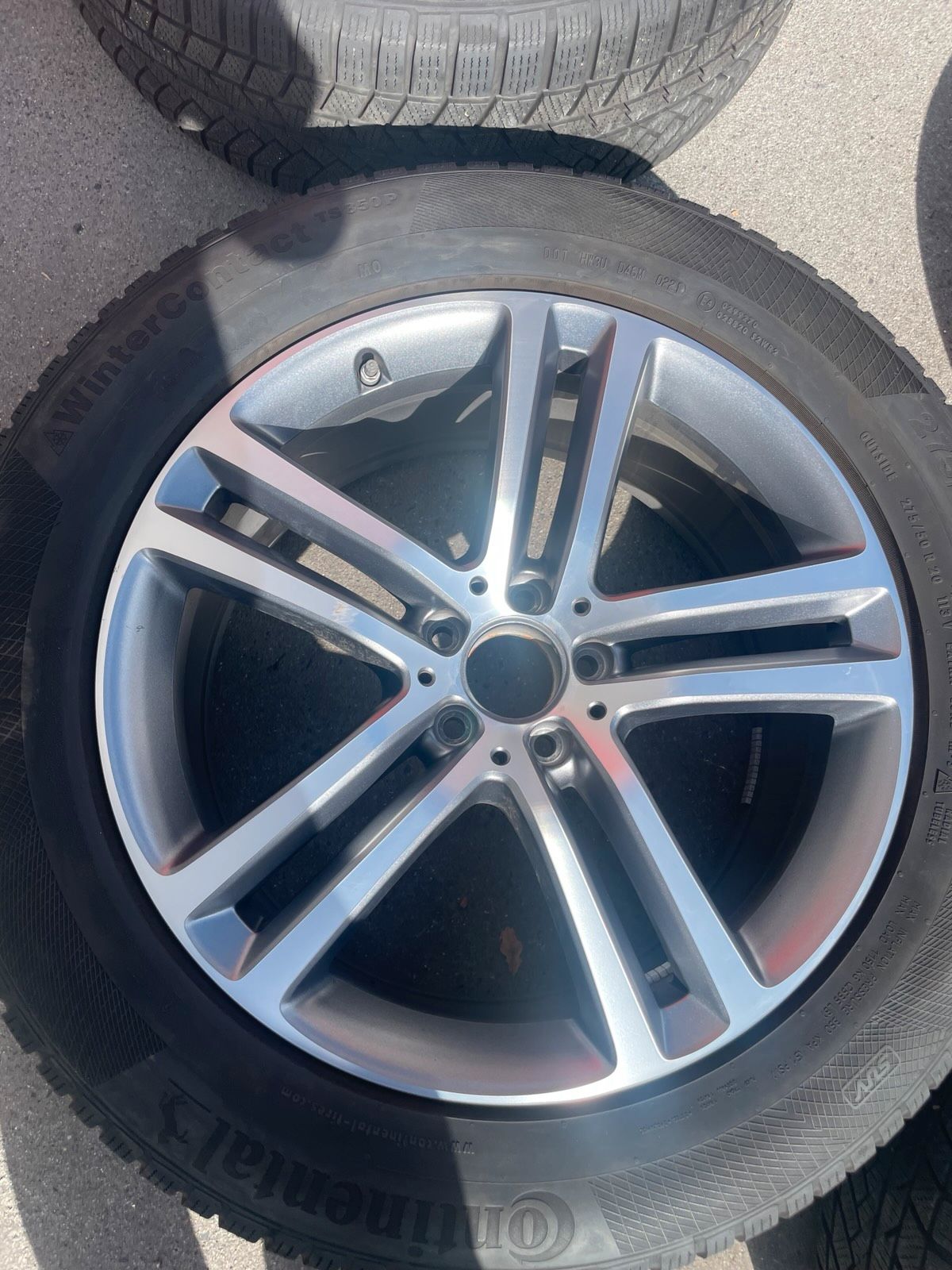Original Mercedes GLE W167 C167 V167 Winterradsatz Kompletträder 20 Zoll A1674012400/2500 – Originalfoto 8