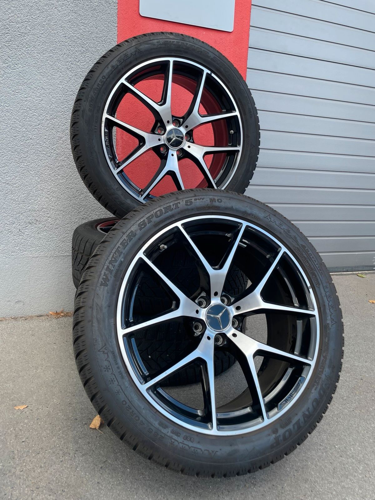 Original Mercedes AMG GLC X253 C253 X538 Winterradsatz Kompletträder 20 Zoll A2534015500/5600 – Originalfoto 2