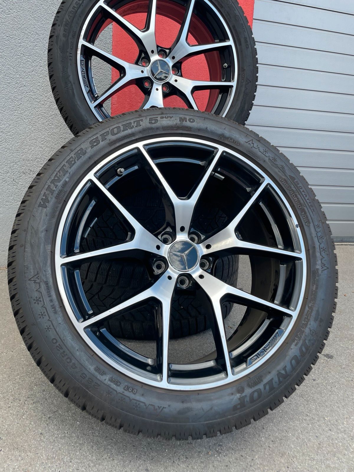 Original Mercedes AMG GLC X253 C253 X538 Winterradsatz Kompletträder 20 Zoll A2534015500/5600 – Originalfoto 3