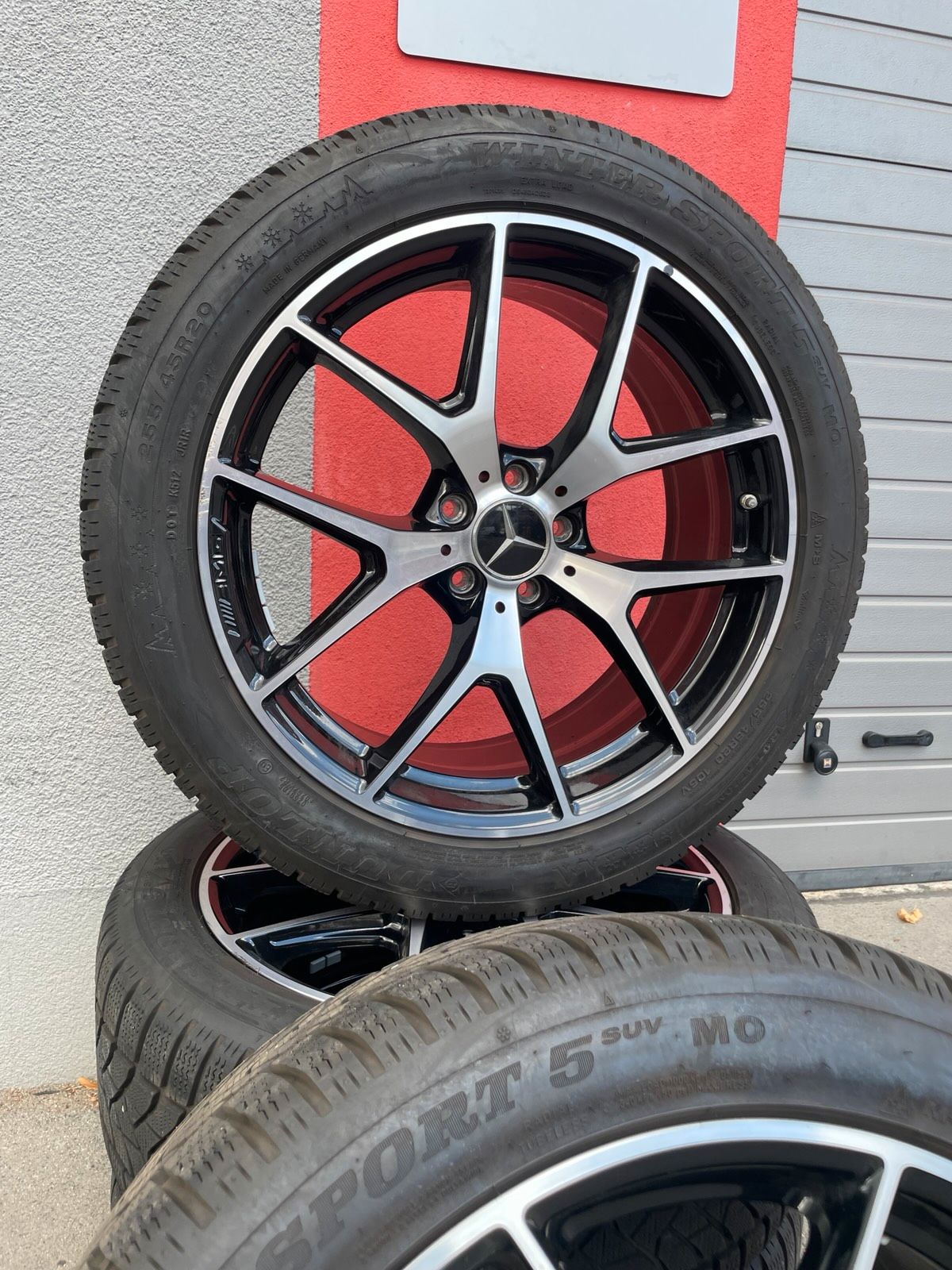 Original Mercedes AMG GLC X253 C253 X538 Winterradsatz Kompletträder 20 Zoll A2534015500/5600 – Originalfoto 4