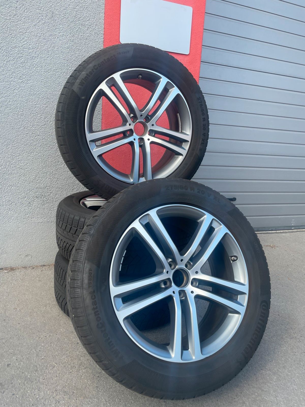 Original Mercedes GLE W167 C167 V167 Winterradsatz Kompletträder 20 Zoll A1674012400/2500 – Originalfoto 1