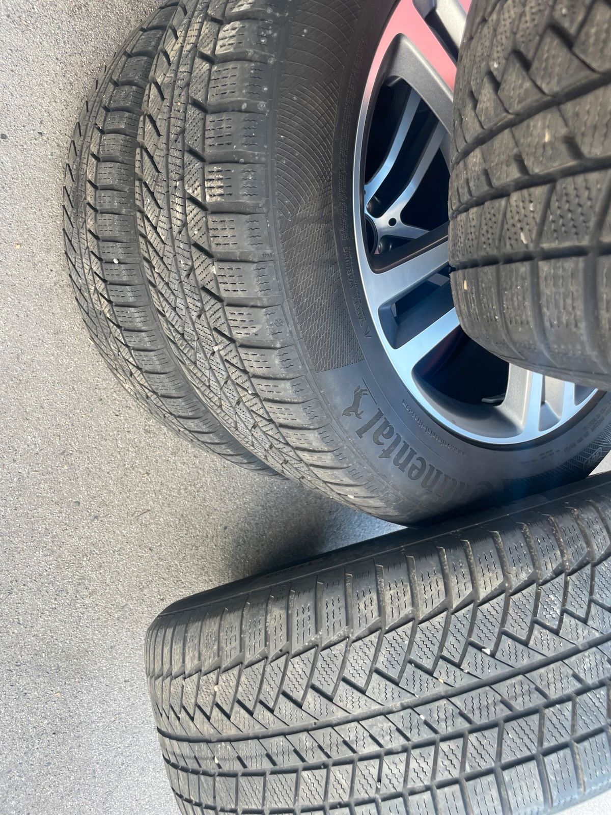 Original Mercedes GLE W167 C167 V167 Winterradsatz Kompletträder 20 Zoll A1674012400/2500 – Originalfoto 6