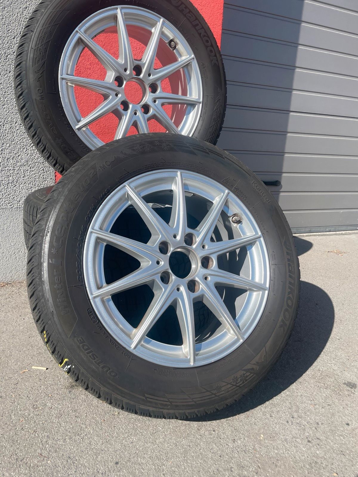 Original Mercedes A-Klasse B-Klasse CLA W177 W247 C118 Winterradsatz Kompletträder 16 Zoll A1774011100 – Originalfoto 3