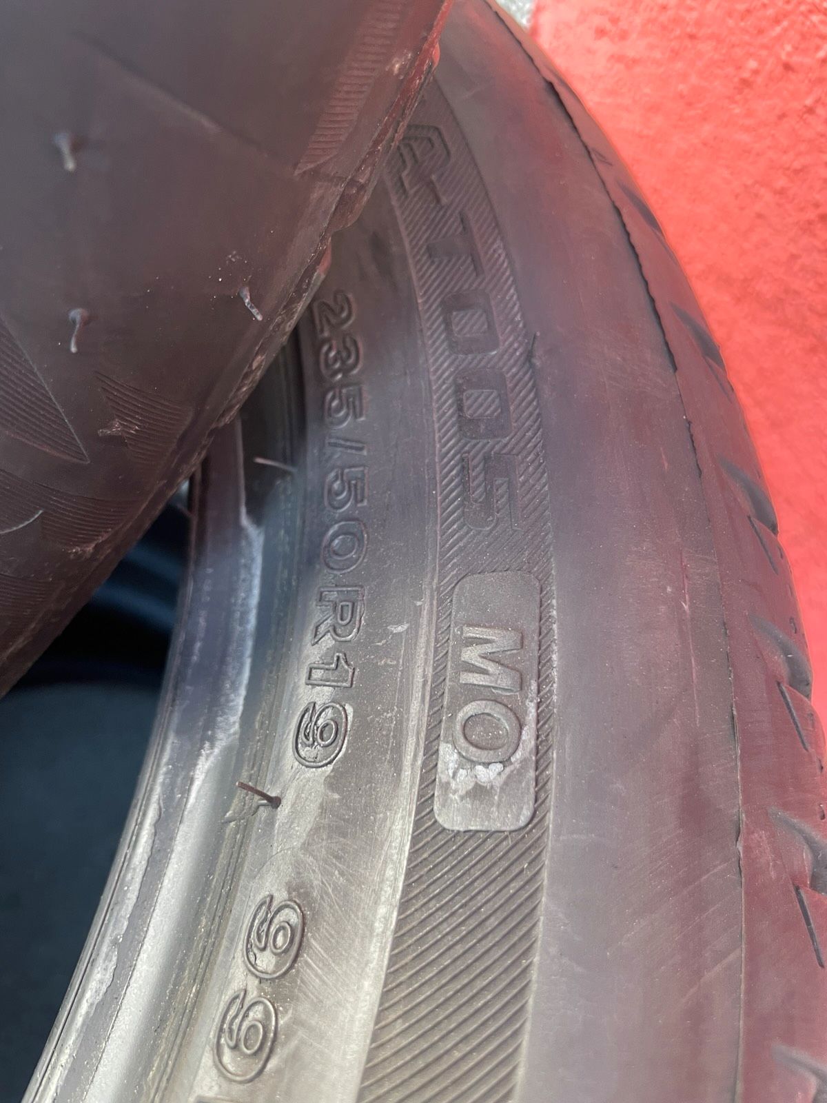 4x Bridgestone Turanza T005 MO Sommerreifen 19 Zoll 235/50 R19 99W – Originalfoto 4
