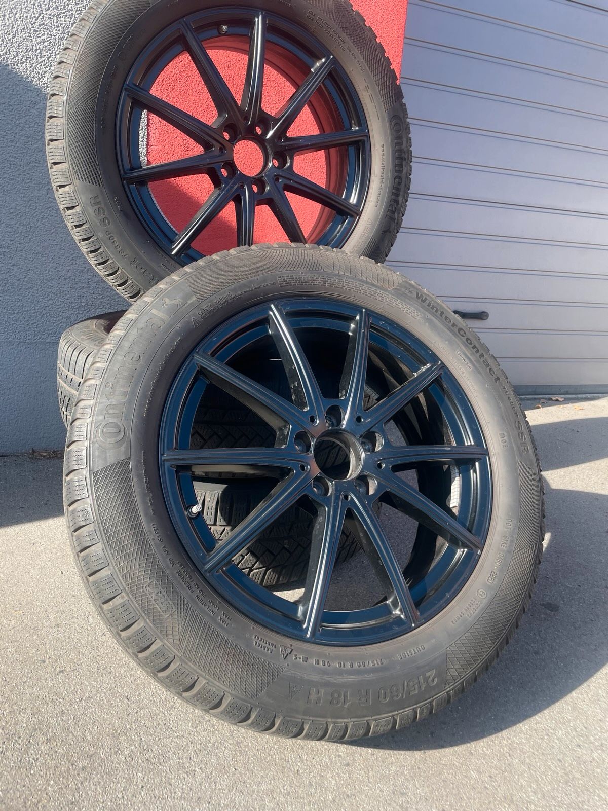 Original Mercedes GLA GLB H247 X247 Winterradsatz Kompletträder 18 Zoll A2474012600 – Originalfoto 3