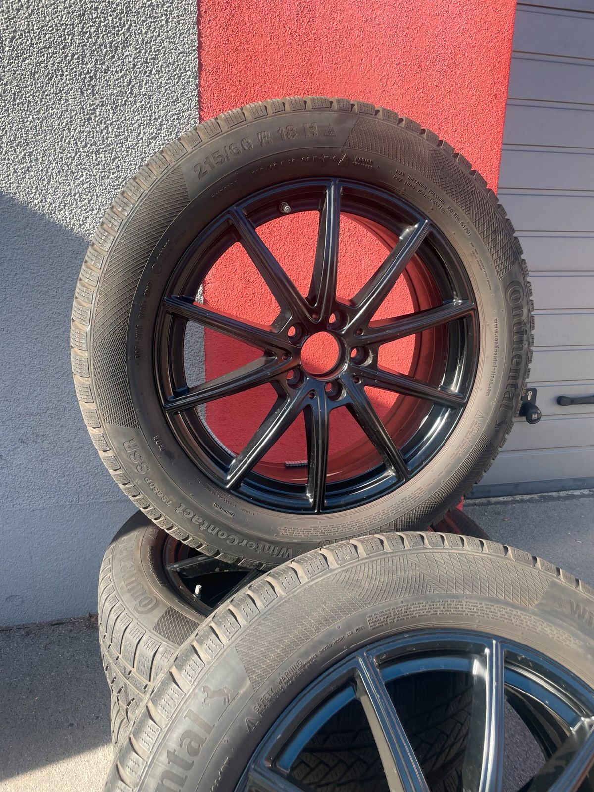 Original Mercedes GLA GLB H247 X247 Winterradsatz Kompletträder 18 Zoll A2474012600 – Originalfoto 4