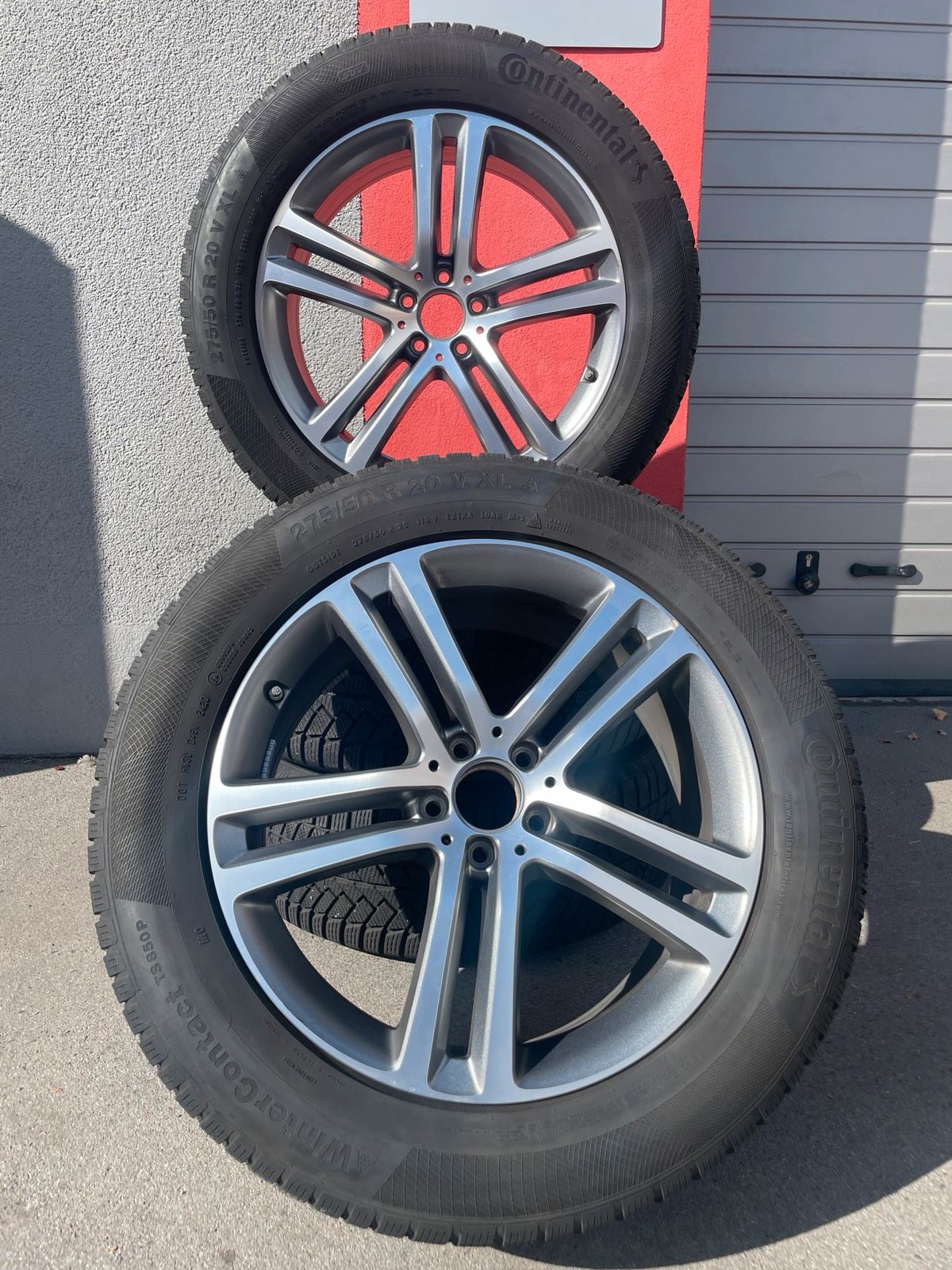 Original Mercedes GLE W167 C167 V167 Winterradsatz Kompletträder 20 Zoll A1674012400/2500 – Originalfoto 1