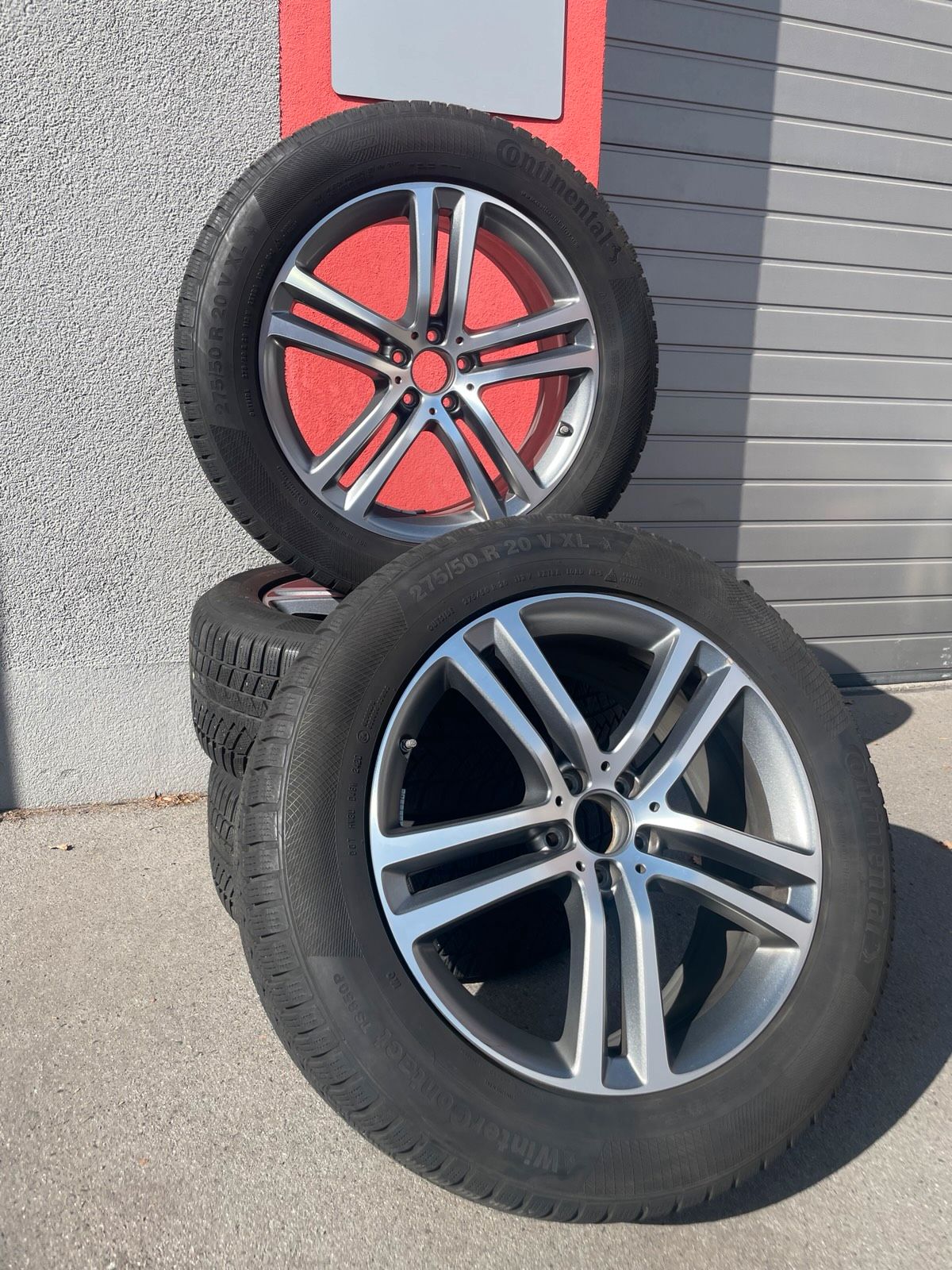 Original Mercedes GLE W167 C167 V167 Winterradsatz Kompletträder 20 Zoll A1674012400/2500 – Originalfoto 2