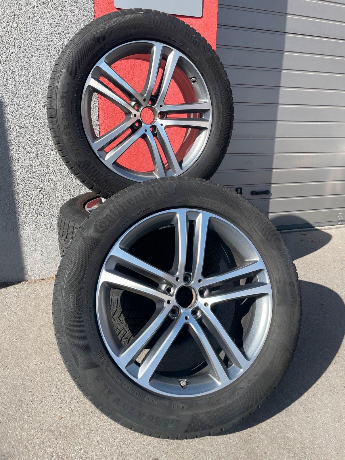 Original Mercedes GLE W167 C167 V167 Winterradsatz Kompletträder 20 Zoll A1674012400/2500 – Originalfoto 1