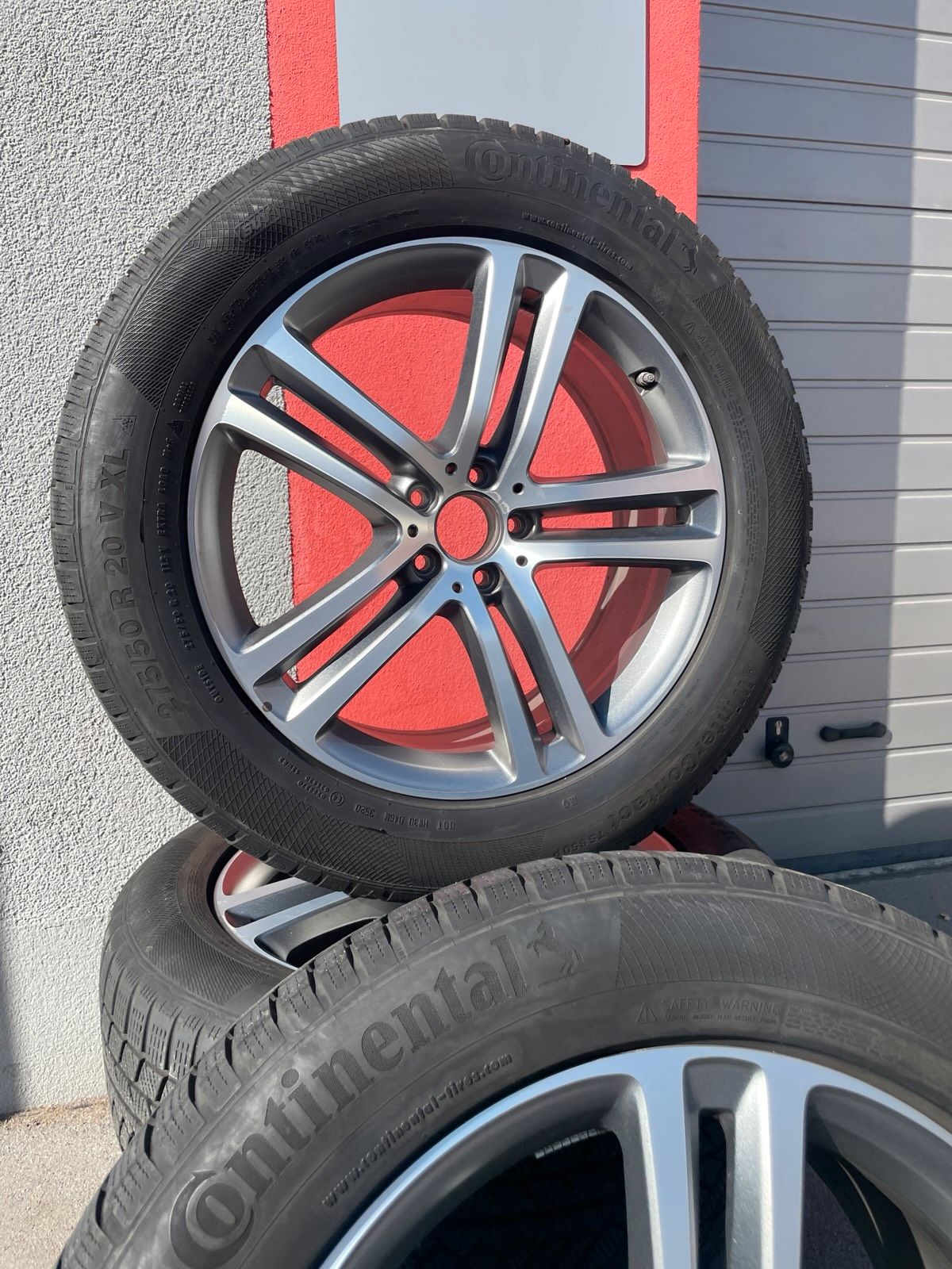 Original Mercedes GLE W167 C167 V167 Winterradsatz Kompletträder 20 Zoll A1674012400/2500 – Originalfoto 4