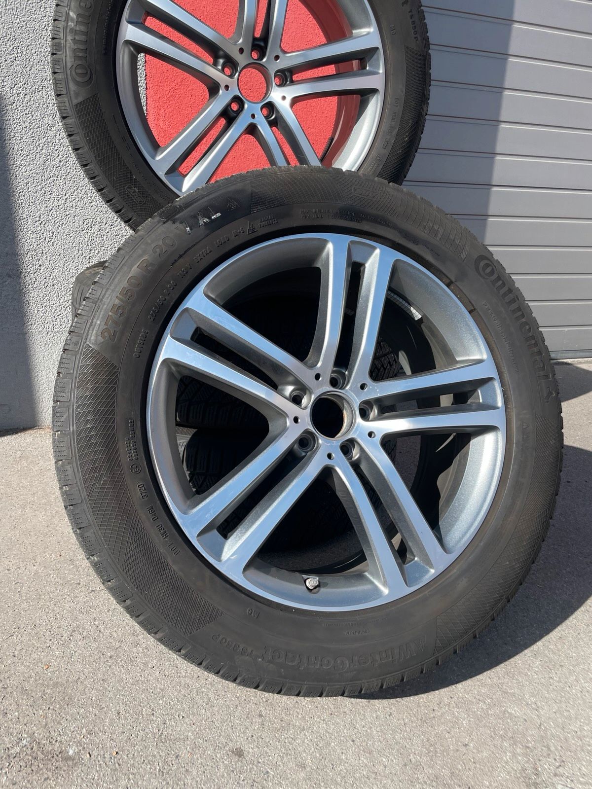 Original Mercedes GLE W167 C167 V167 Winterradsatz Kompletträder 20 Zoll A1674012400/2500 – Originalfoto 3