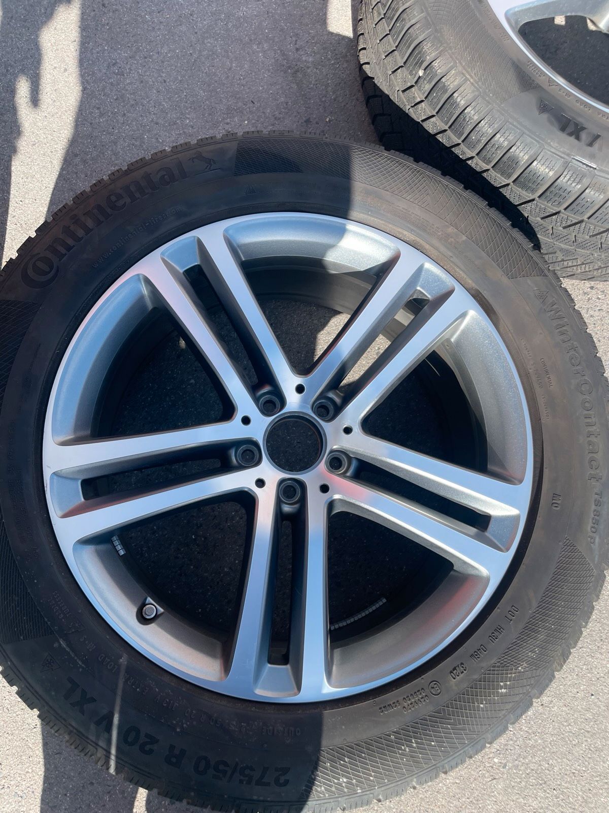 Original Mercedes GLE W167 C167 V167 Winterradsatz Kompletträder 20 Zoll A1674012400/2500 – Originalfoto 7