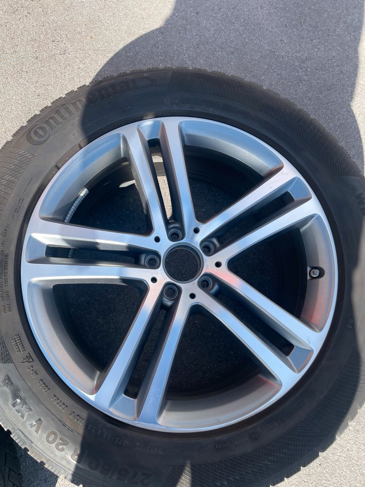 Original Mercedes GLE W167 C167 V167 Winterradsatz Kompletträder 20 Zoll A1674012400/2500 – Originalfoto 8
