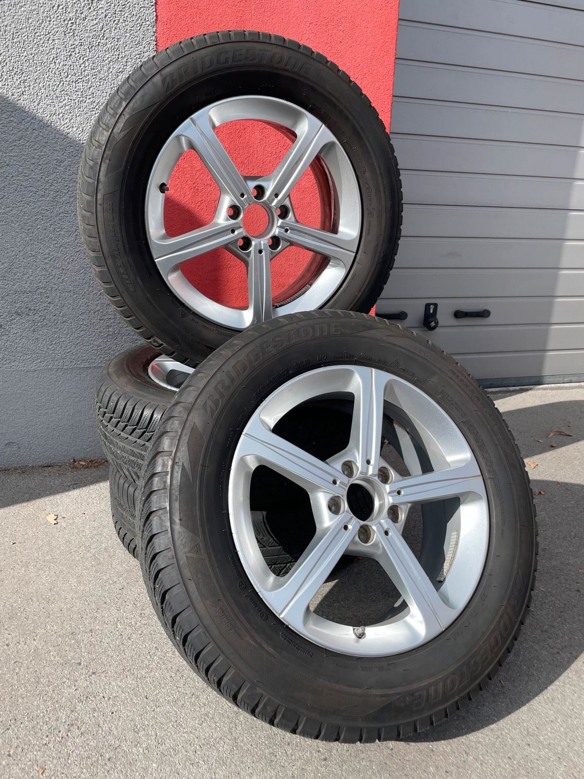 Original Mercedes GLA GLB H247 X247 Winterradsatz Kompletträder 17 Zoll A1774011200 – Originalfoto 1