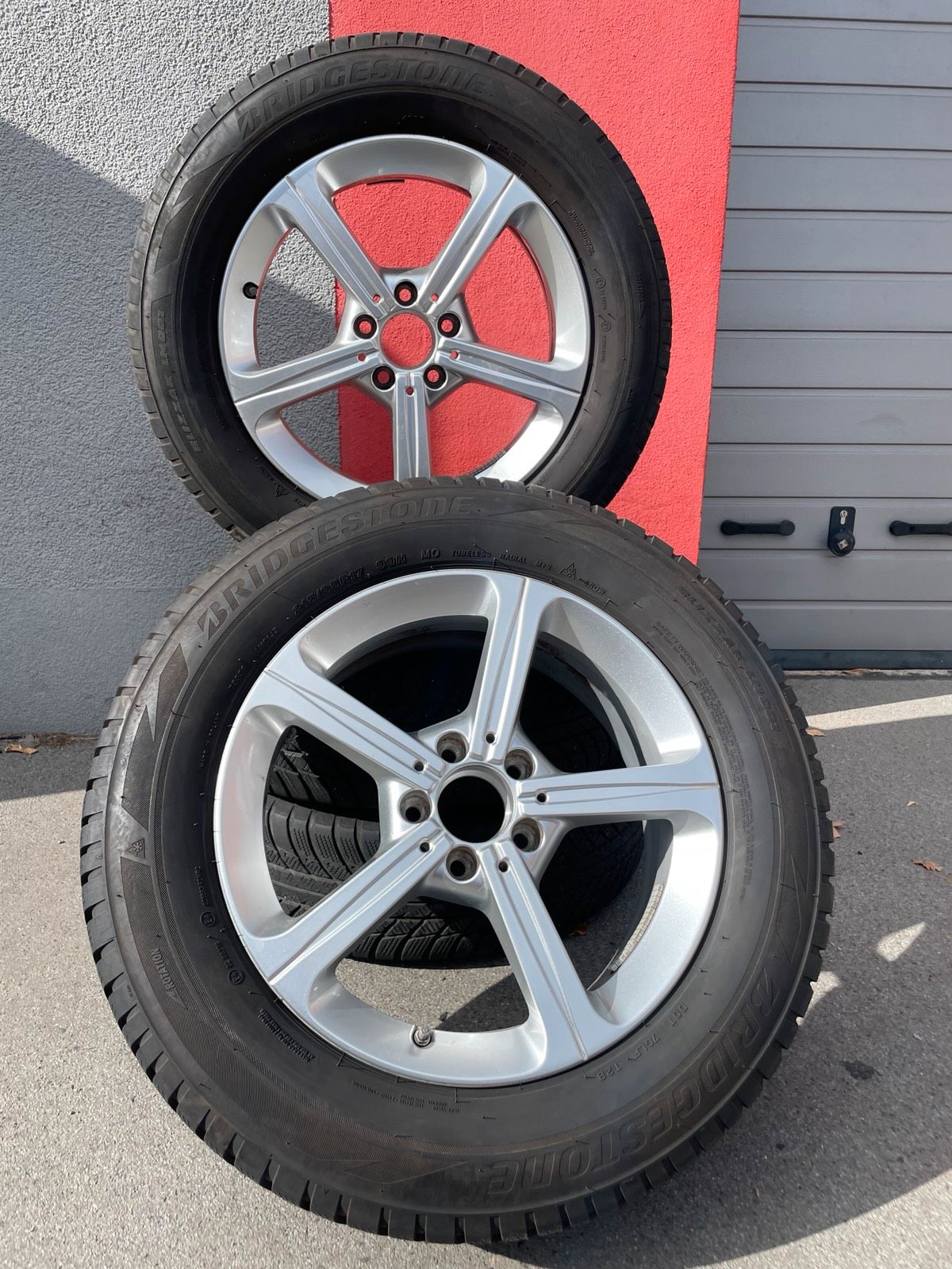 Original Mercedes GLA GLB H247 X247 Winterradsatz Kompletträder 17 Zoll A1774011200 – Originalfoto 2
