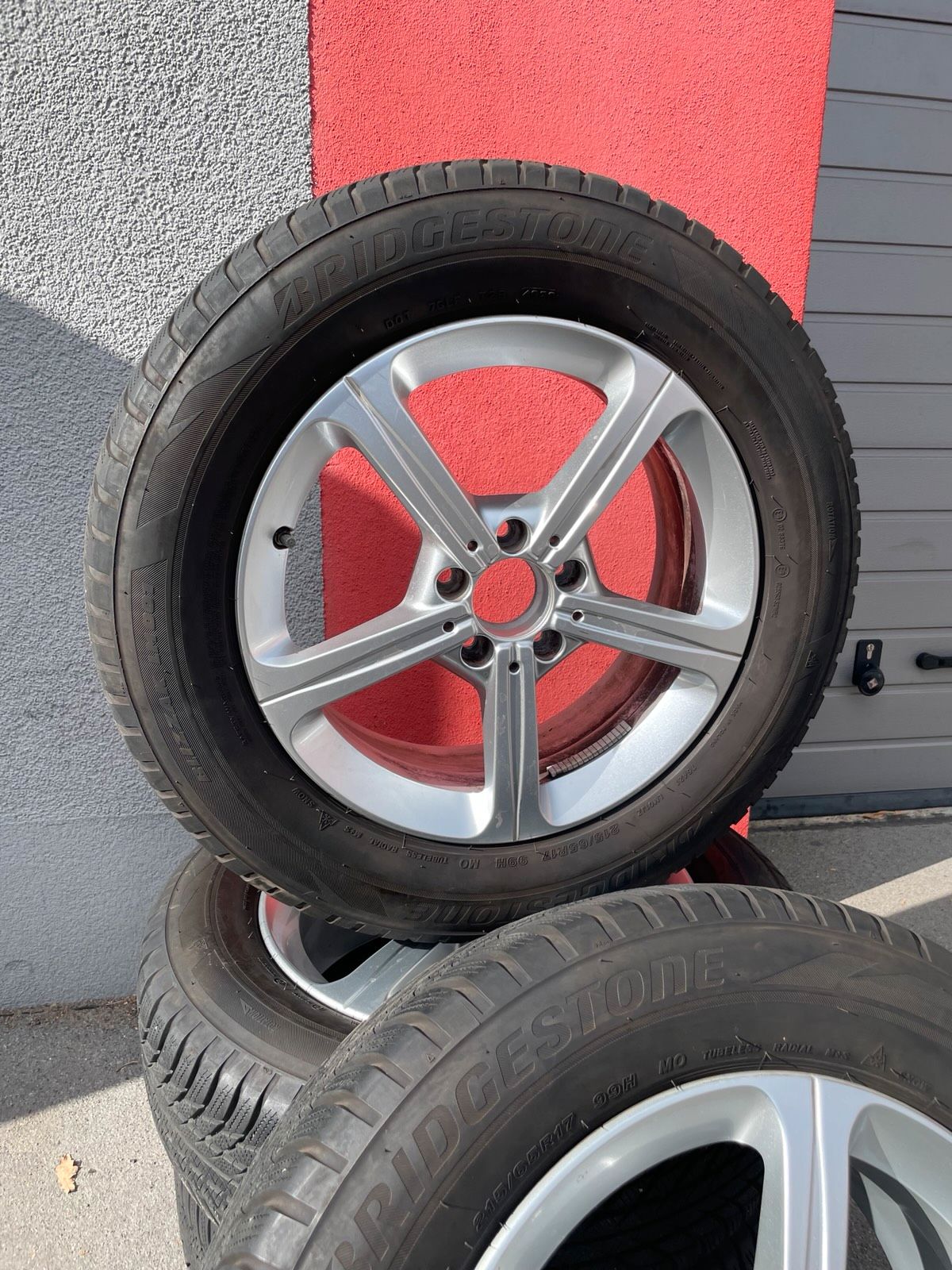 Original Mercedes GLA GLB H247 X247 Winterradsatz Kompletträder 17 Zoll A1774011200 – Originalfoto 4