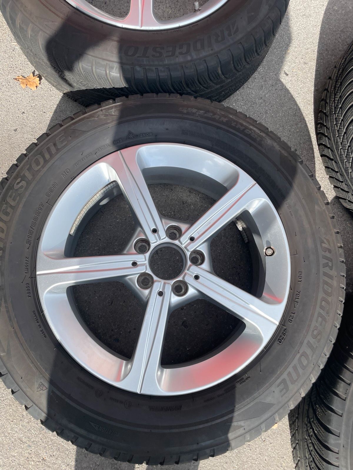 Original Mercedes GLA GLB H247 X247 Winterradsatz Kompletträder 17 Zoll A1774011200 – Originalfoto 10