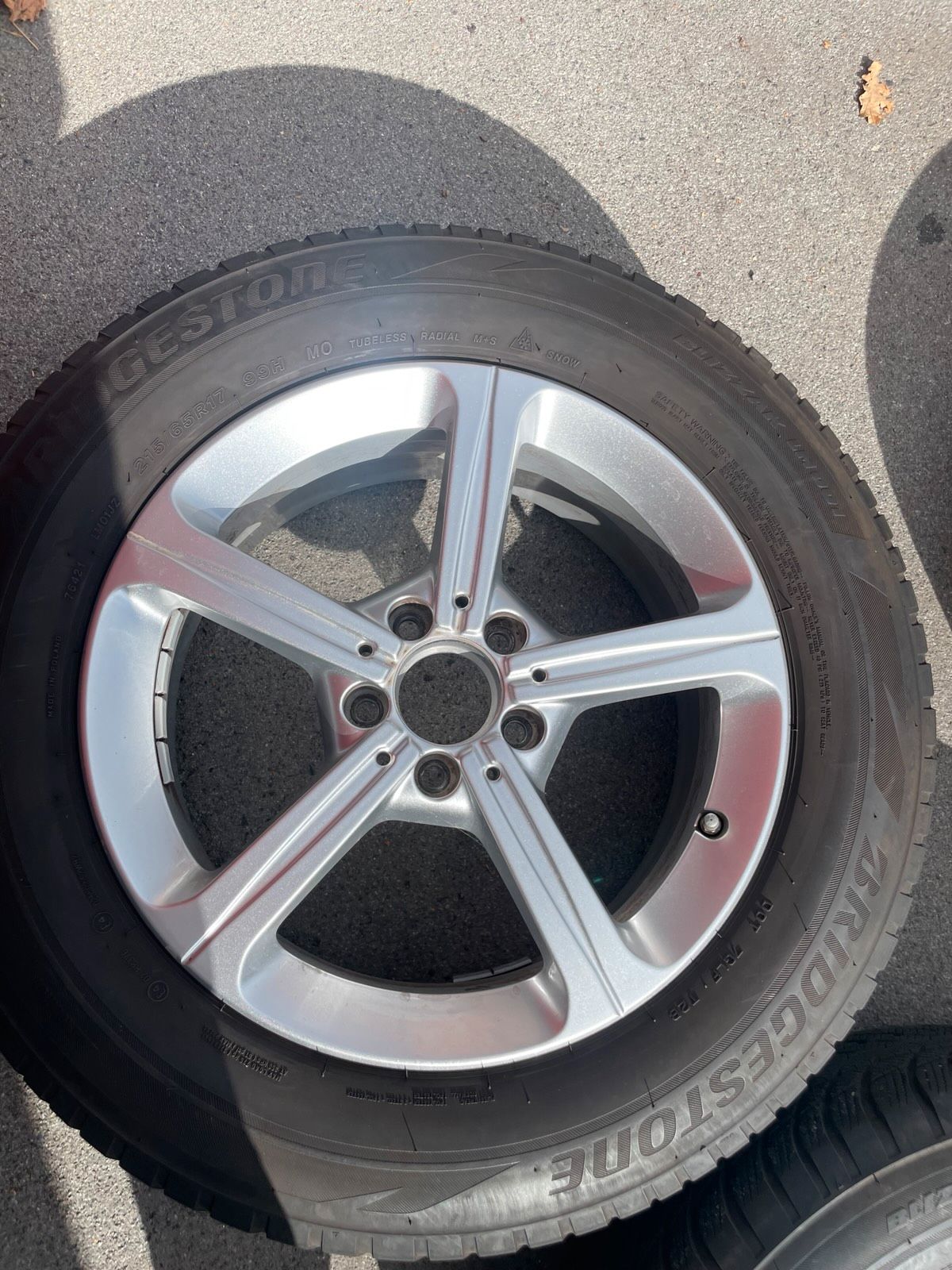 Original Mercedes GLA GLB H247 X247 Winterradsatz Kompletträder 17 Zoll A1774011200 – Originalfoto 11