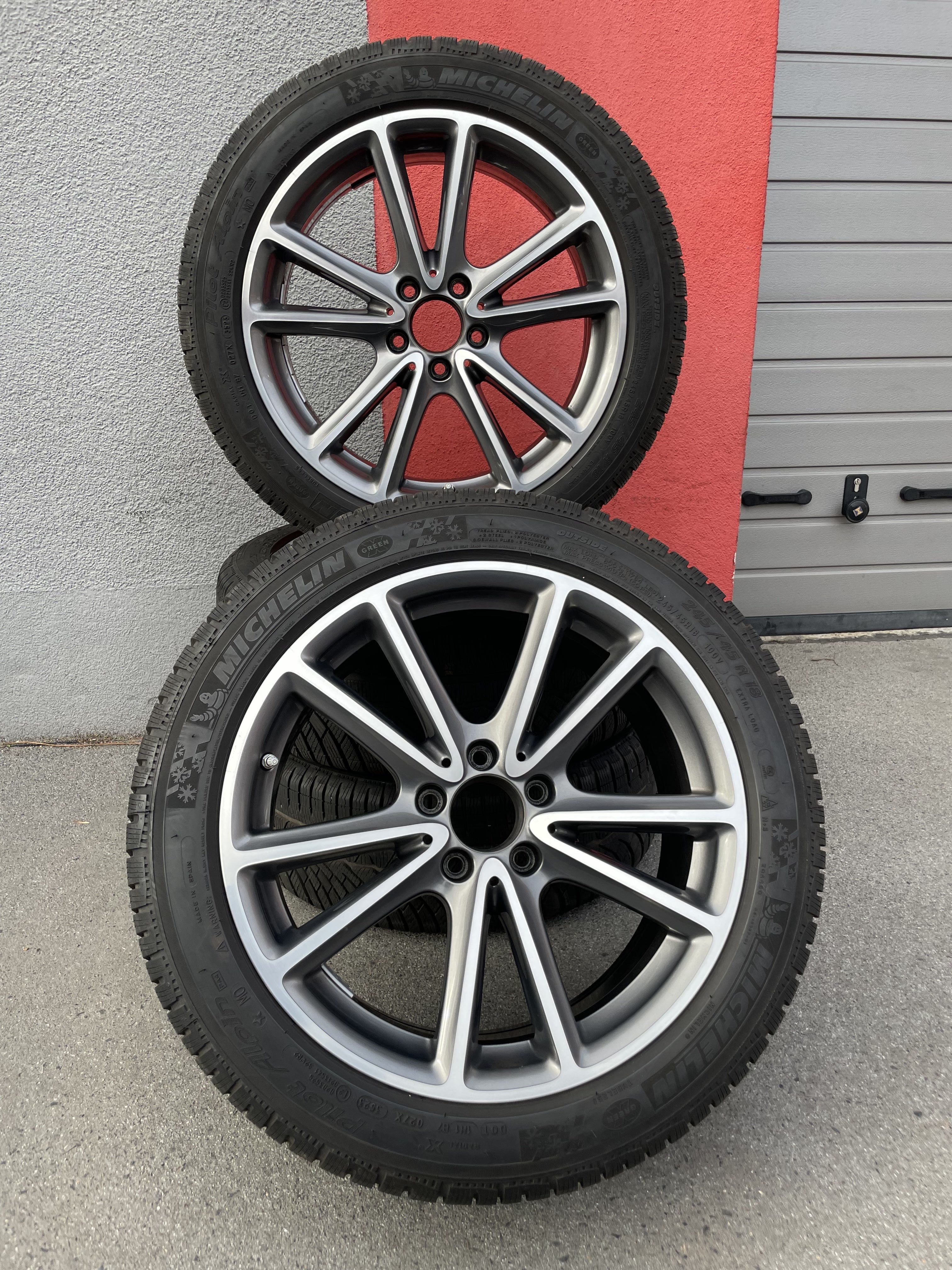 Original Mercedes CLS C257 Winterradsatz 18 Zoll A2574010800 W564 Bild 1