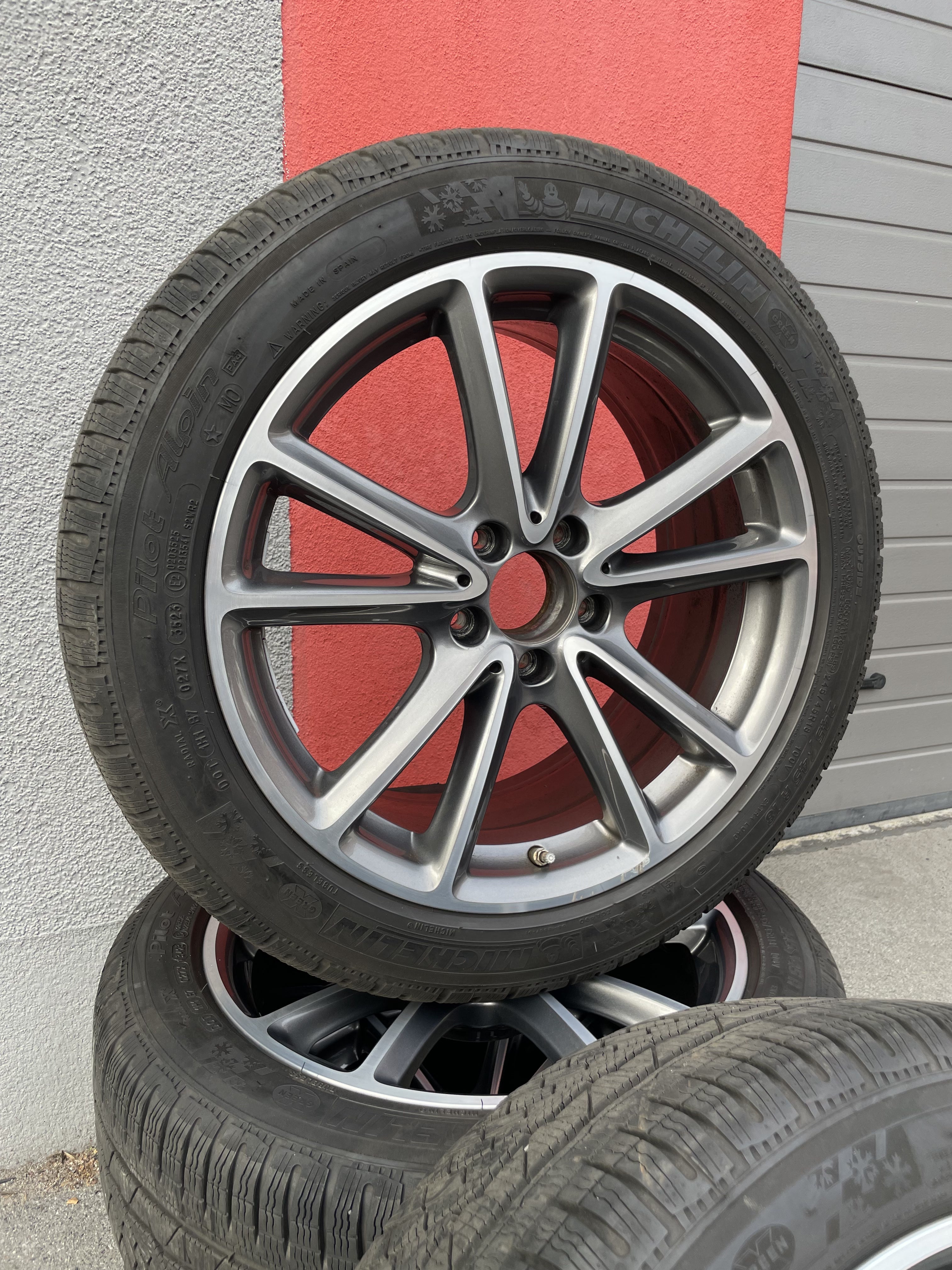 Original Mercedes CLS C257 Winterradsatz 18 Zoll A2574010800 W564 Bild 4
