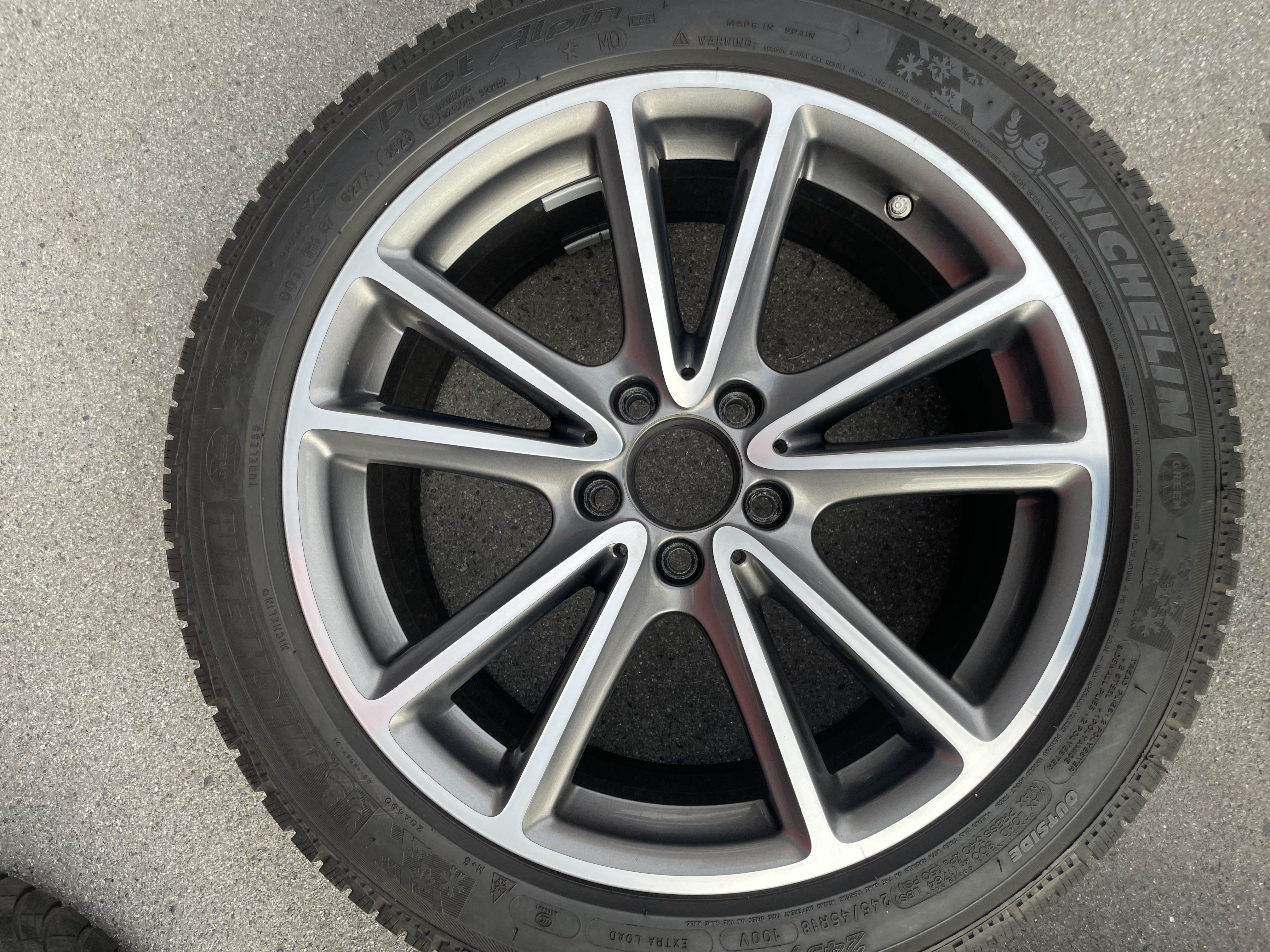 Original Mercedes CLS C257 Winterradsatz 18 Zoll A2574010800 W564 Bild 6