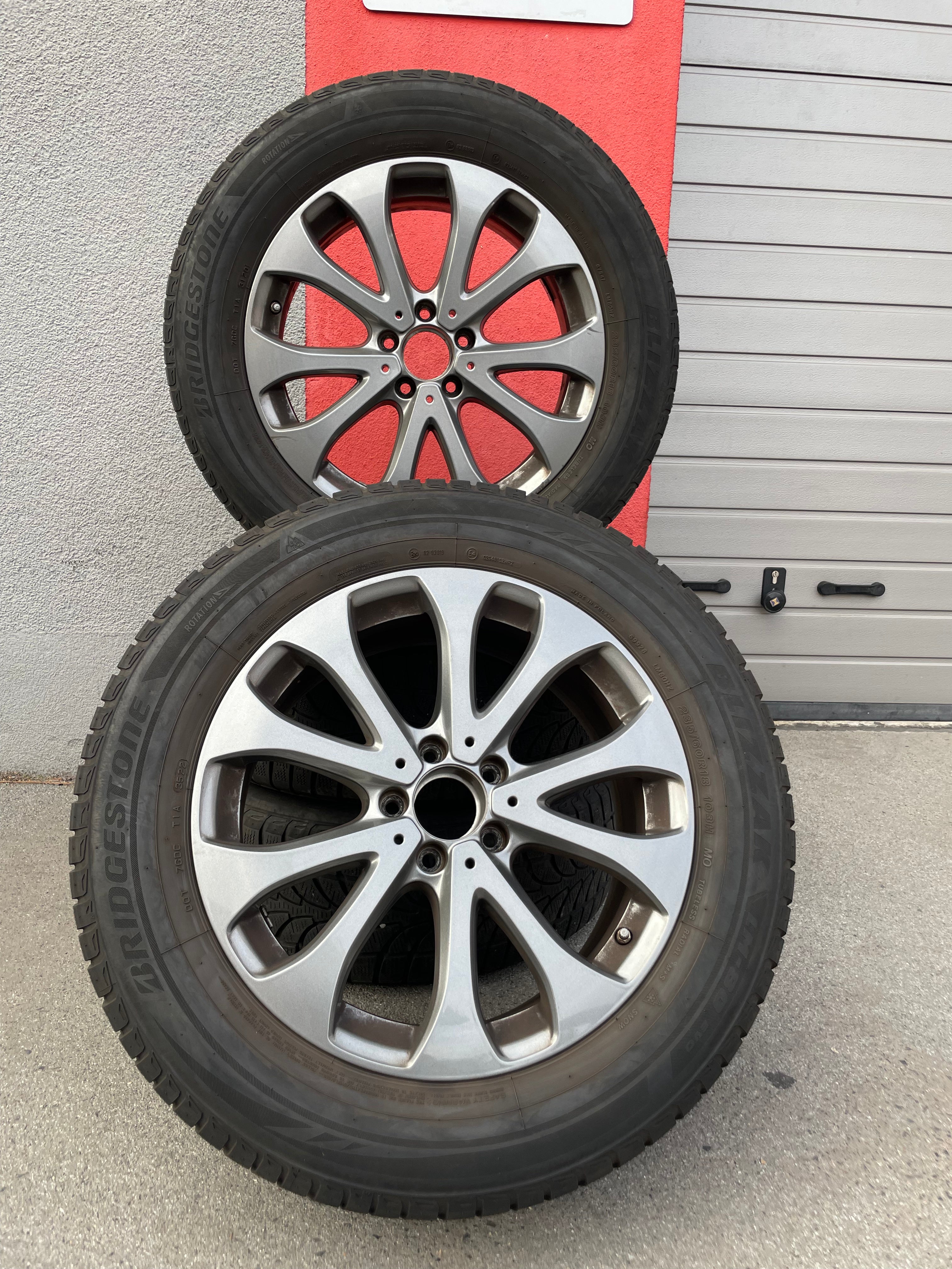 Original Mercedes GLC X253 C253 Winterradsatz 18 Zoll A2534011500 W565 Bild 1